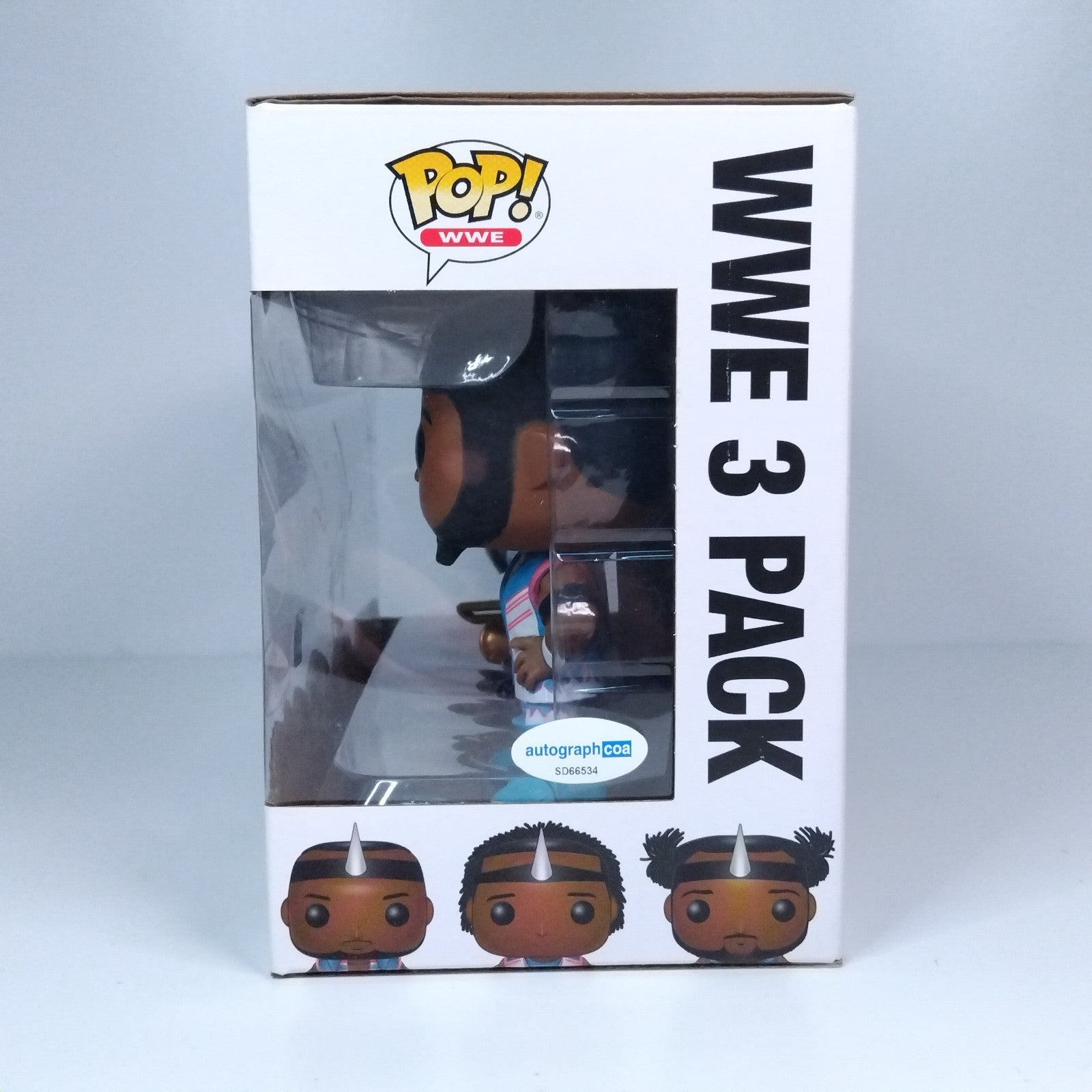 Funko Pop! WWE The New Day Big E Kofi Xavier Triple Signed w/COA 3 Pack