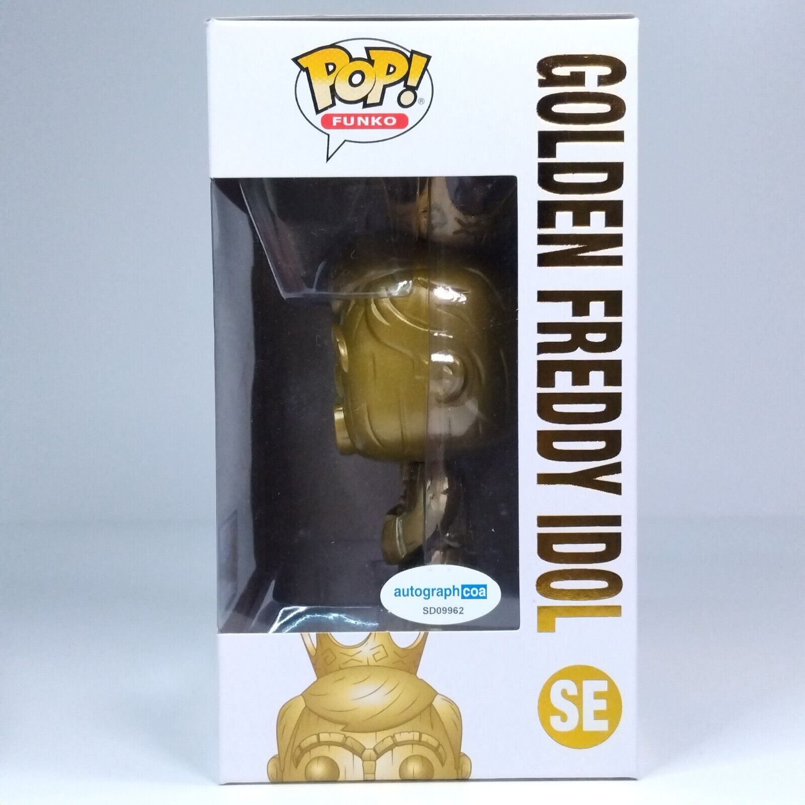 Funko Pop! Golden Idol Freddy SDCC 1,600 Pcs Signed Brian Mariotti COA #SE