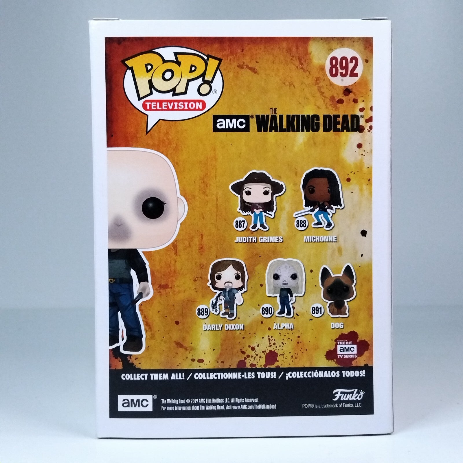 Funko Pop! TV The Walking Dead TWD - Alpha Signed Samantha Morton COA #892 WS