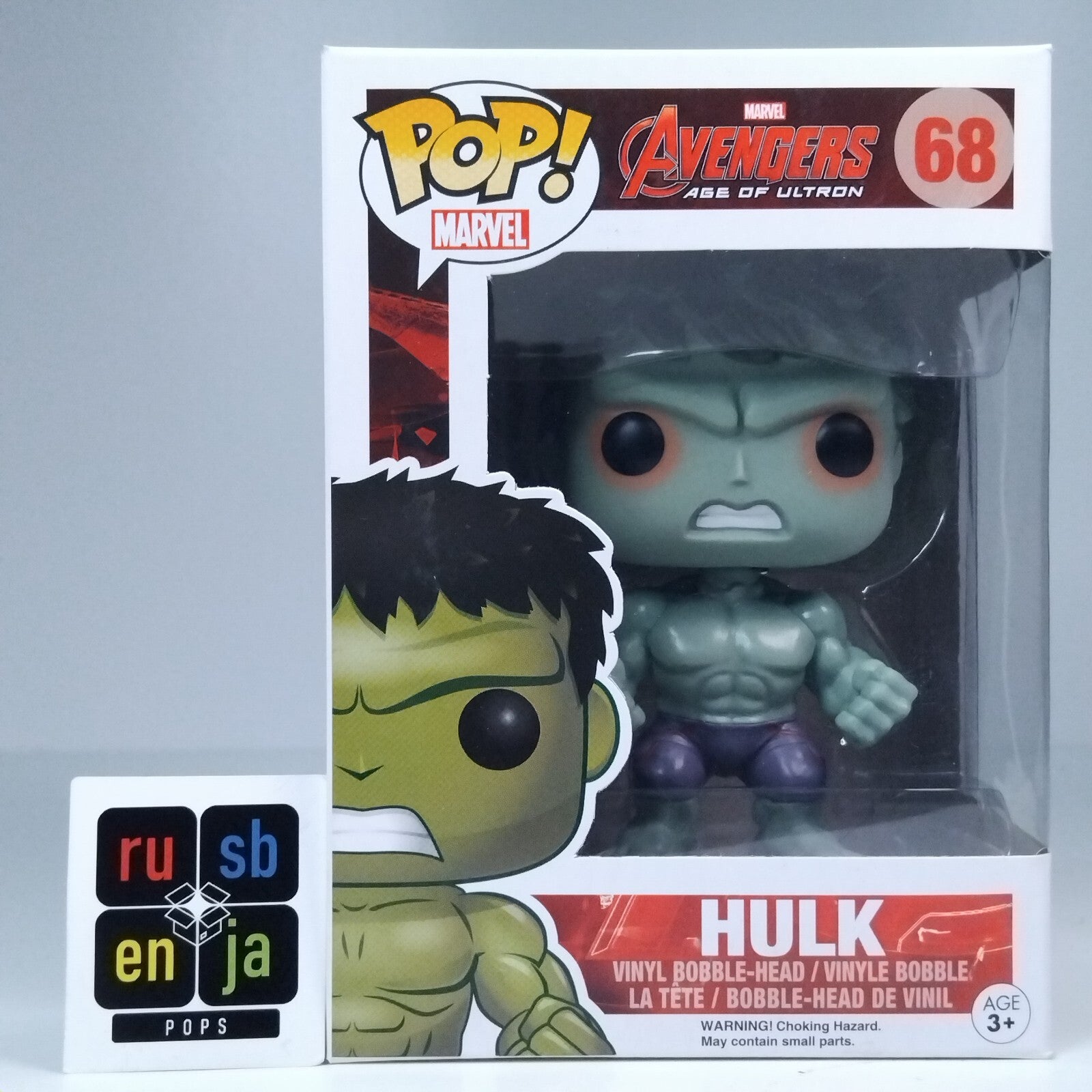 Funko Pop! Marvel Avengers Age of Ultron Hulk Angry Rage #68