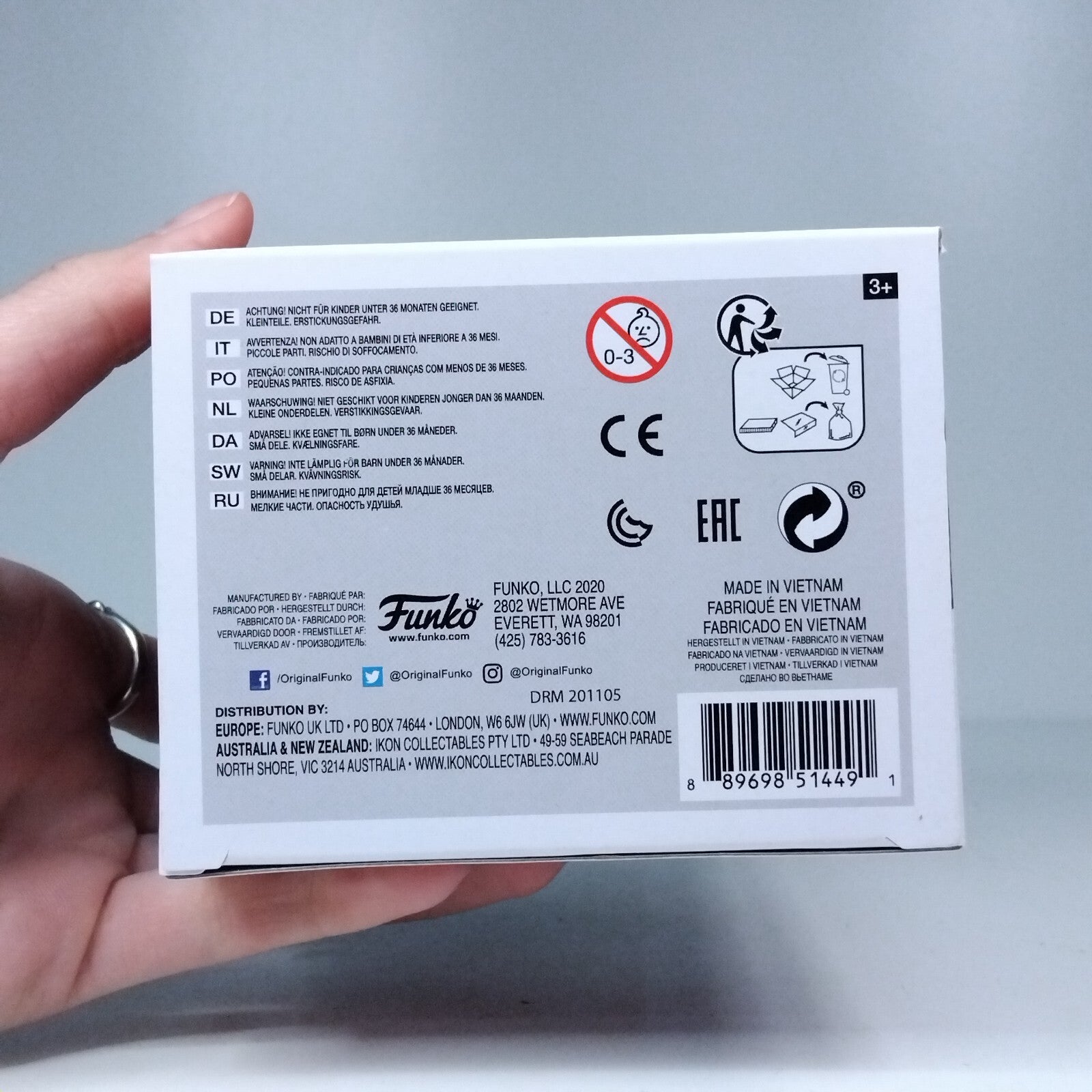 Funko Pop! MOTU Masters of Universe King Randor Signed James Purefoy #42 WS