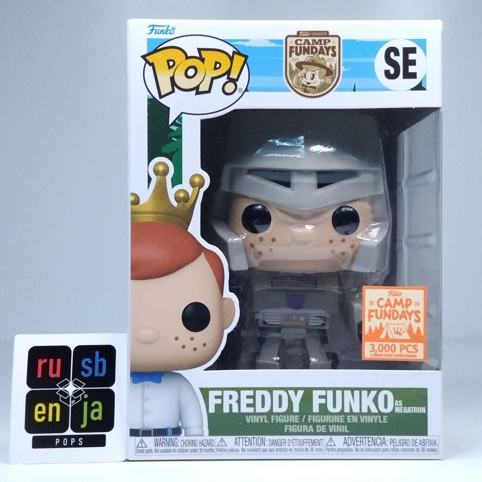 Funko Pop! Retro Toys Transformers Freddy Funko as Megatron 3,000 #SE