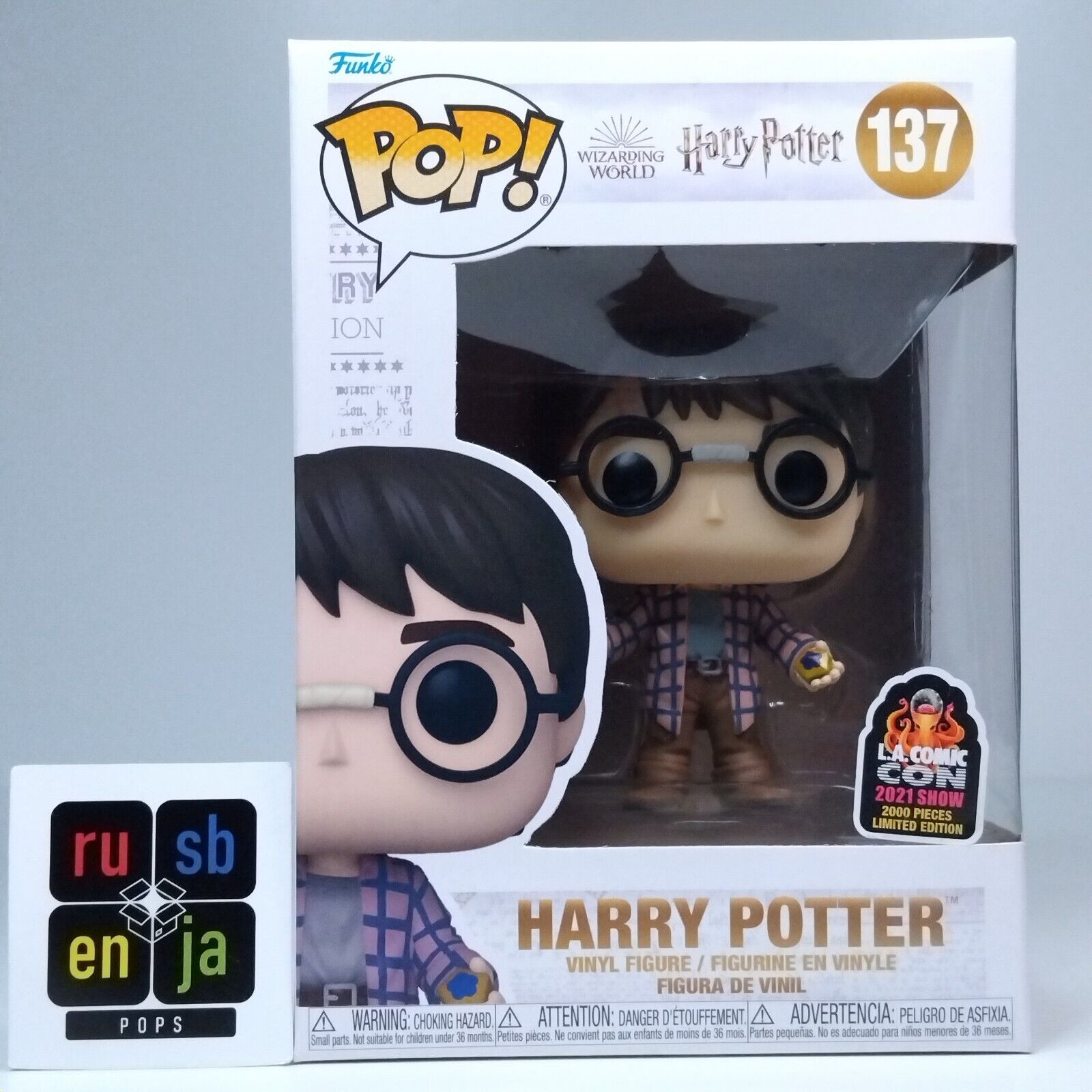 Funko Pop! Harry Potter with Chocolate Frog LA Comic Con 2,000 Pcs #137
