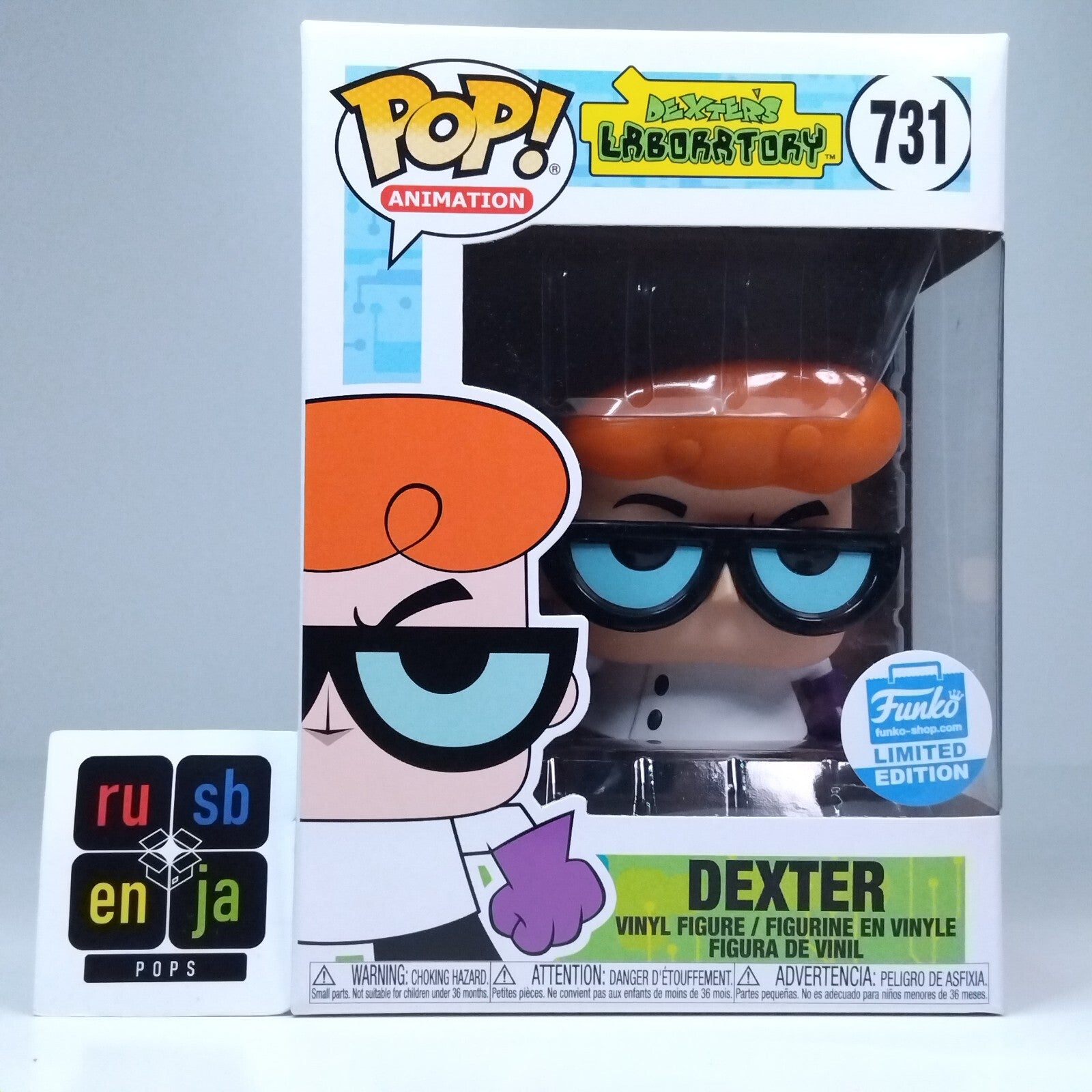 Funko Pop! Animation Dexter's Laboratory Lab - Dexter Limited Edition #731