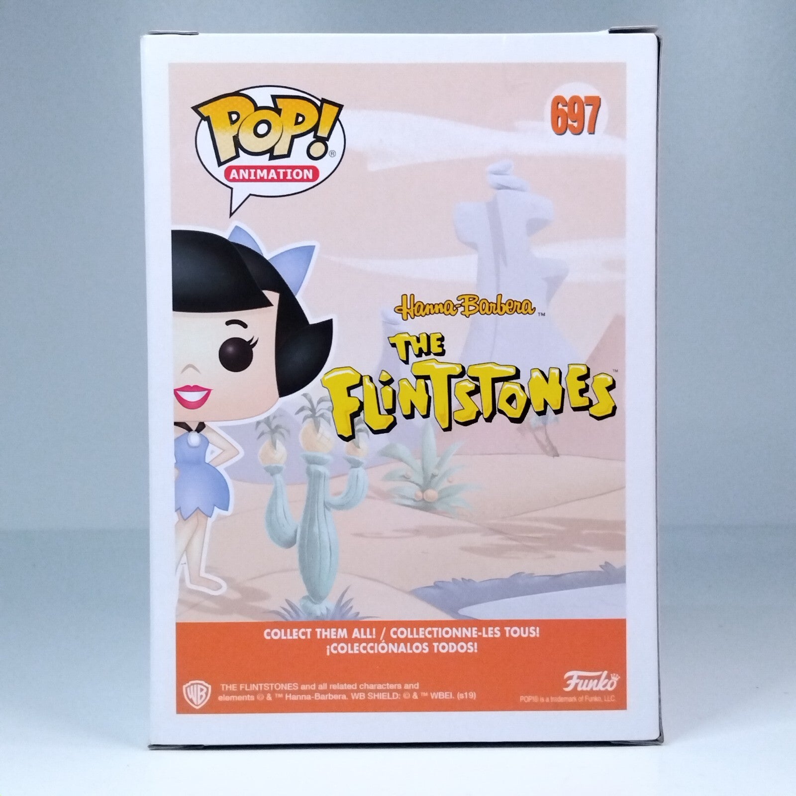 Funko Pop! Animation Flintstones Betty Rubble Signed Jane Krakowski COA #697 WS