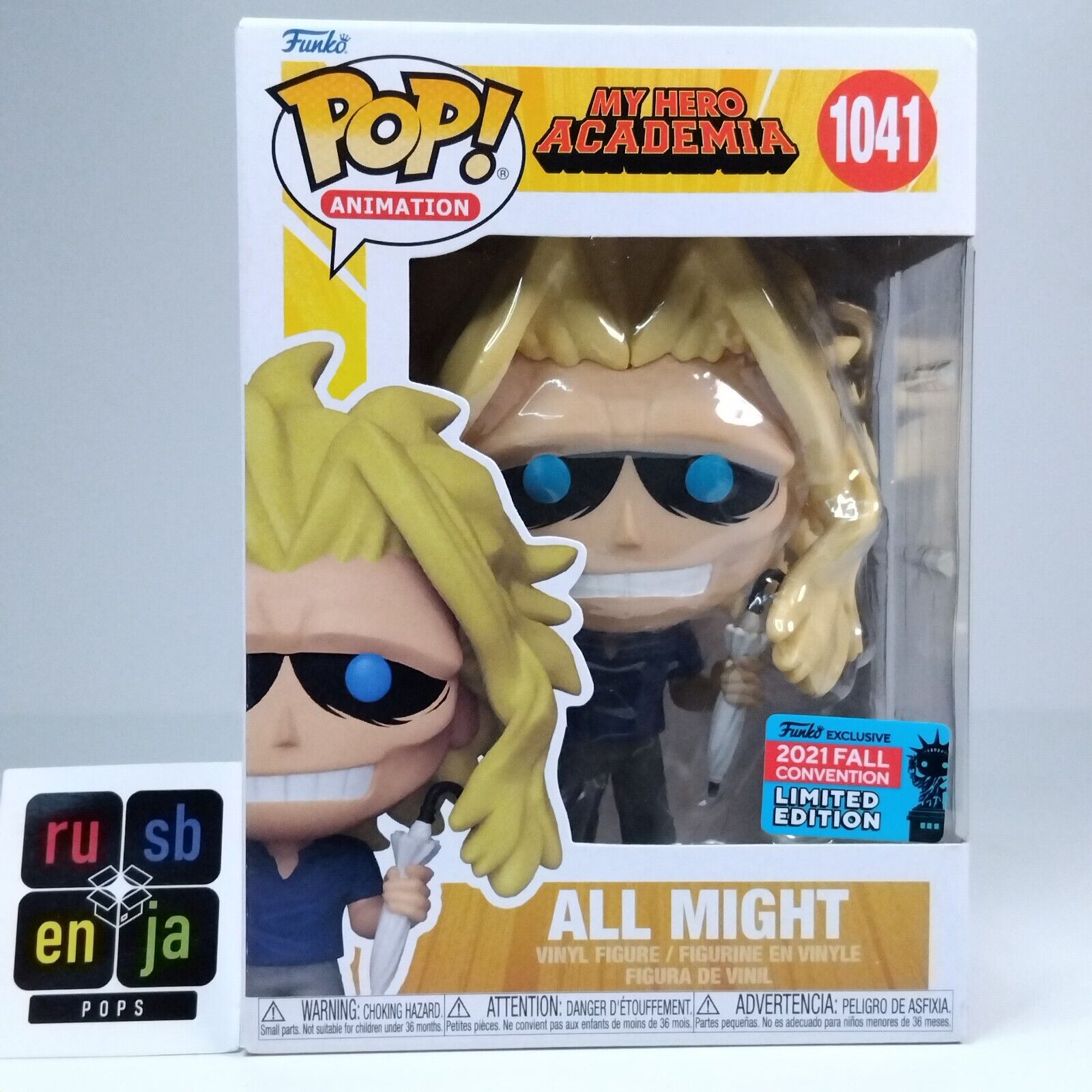 Funko Pop! Anime MHA My Hero Academia All Might Limited Edition #1041