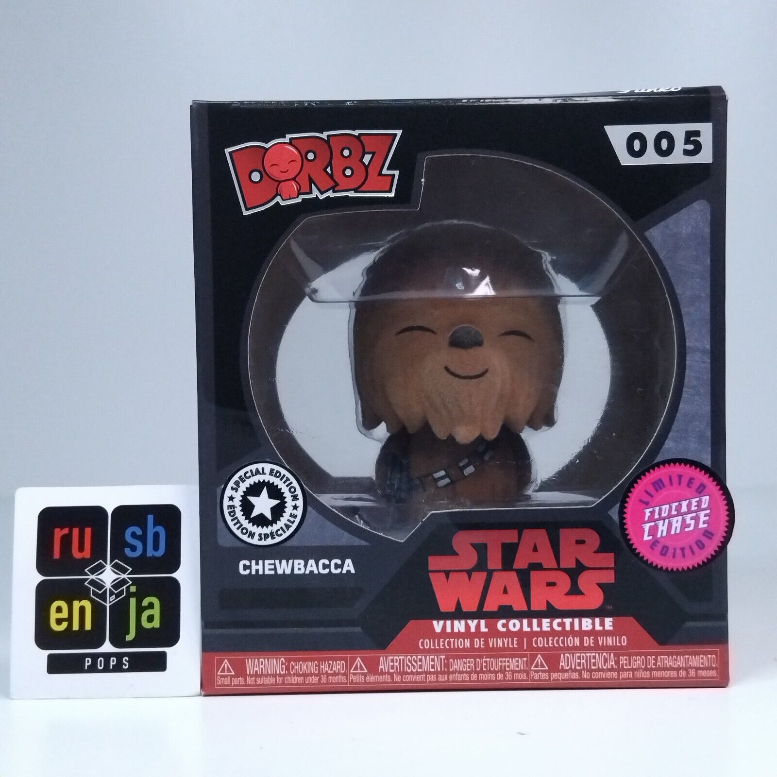 Funko Dorbz Star Wars Chewbacca Flocked Chase Special Edition #005