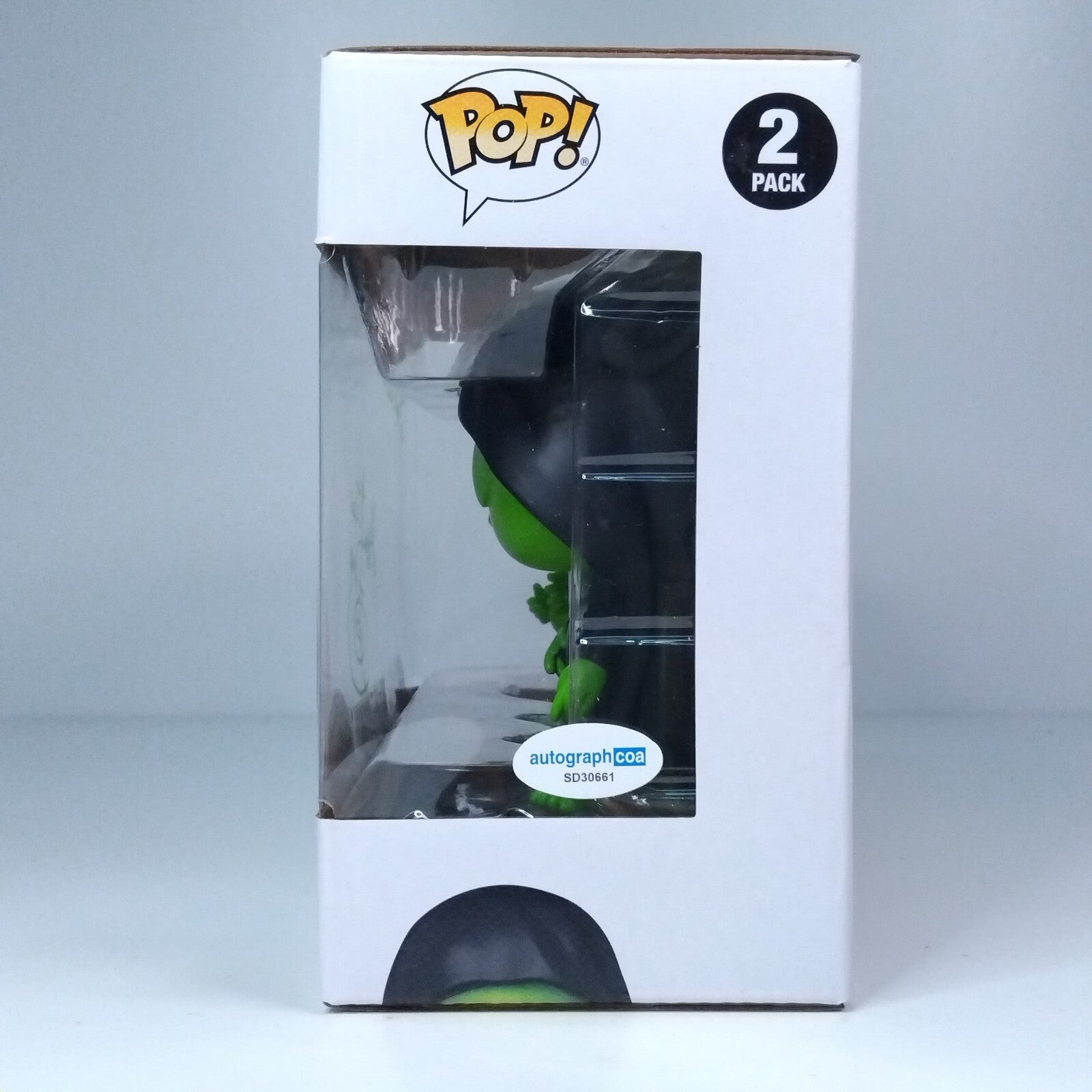 Funko Pop! Disney The Muppets Kermit & Constantine Signed Steve Whitmire 2 Pack