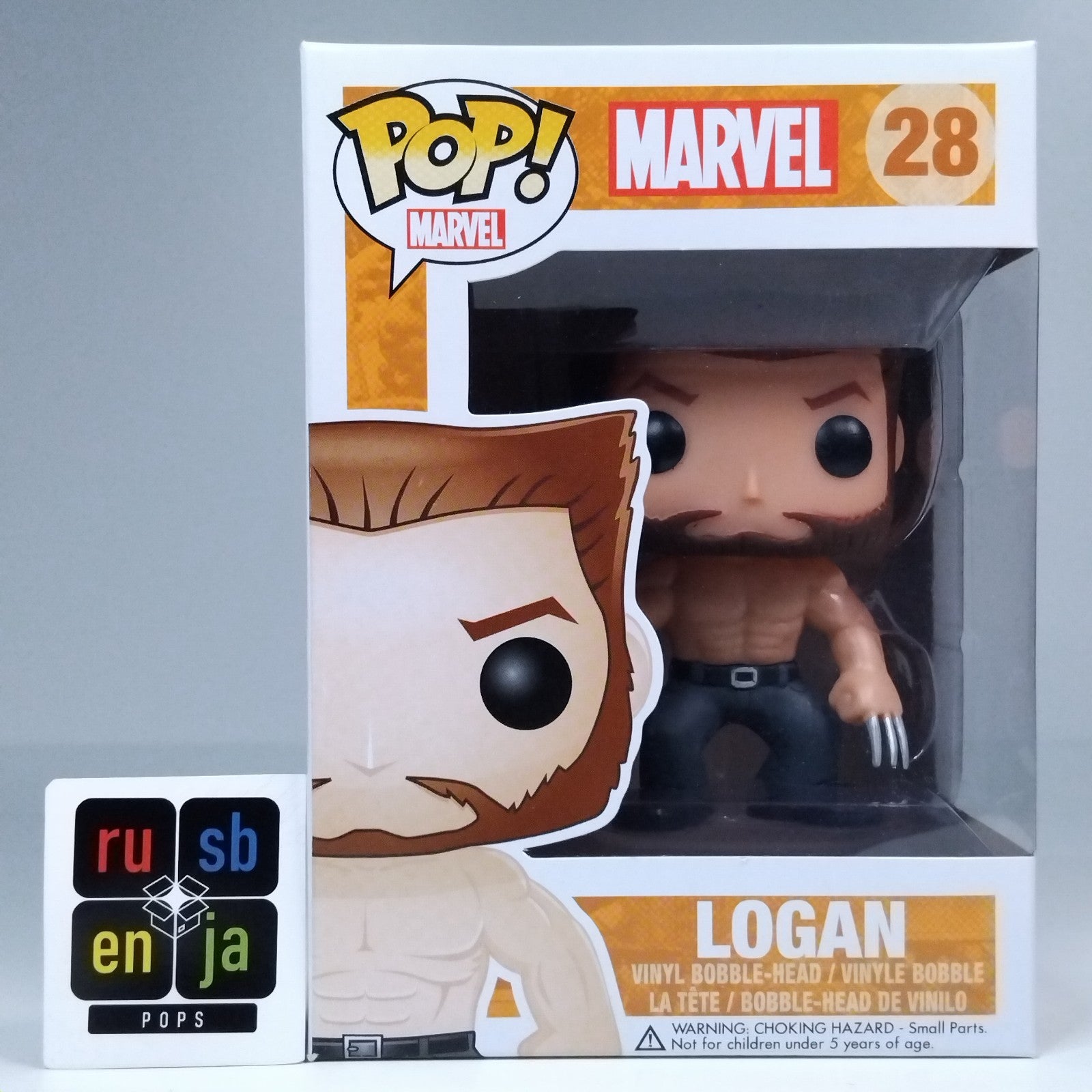 Funko pop Logan 28 ローガン　バブルヘッド版 Amazon.com: Funko POP Marvel: Logan Wolverine Bobble Figure