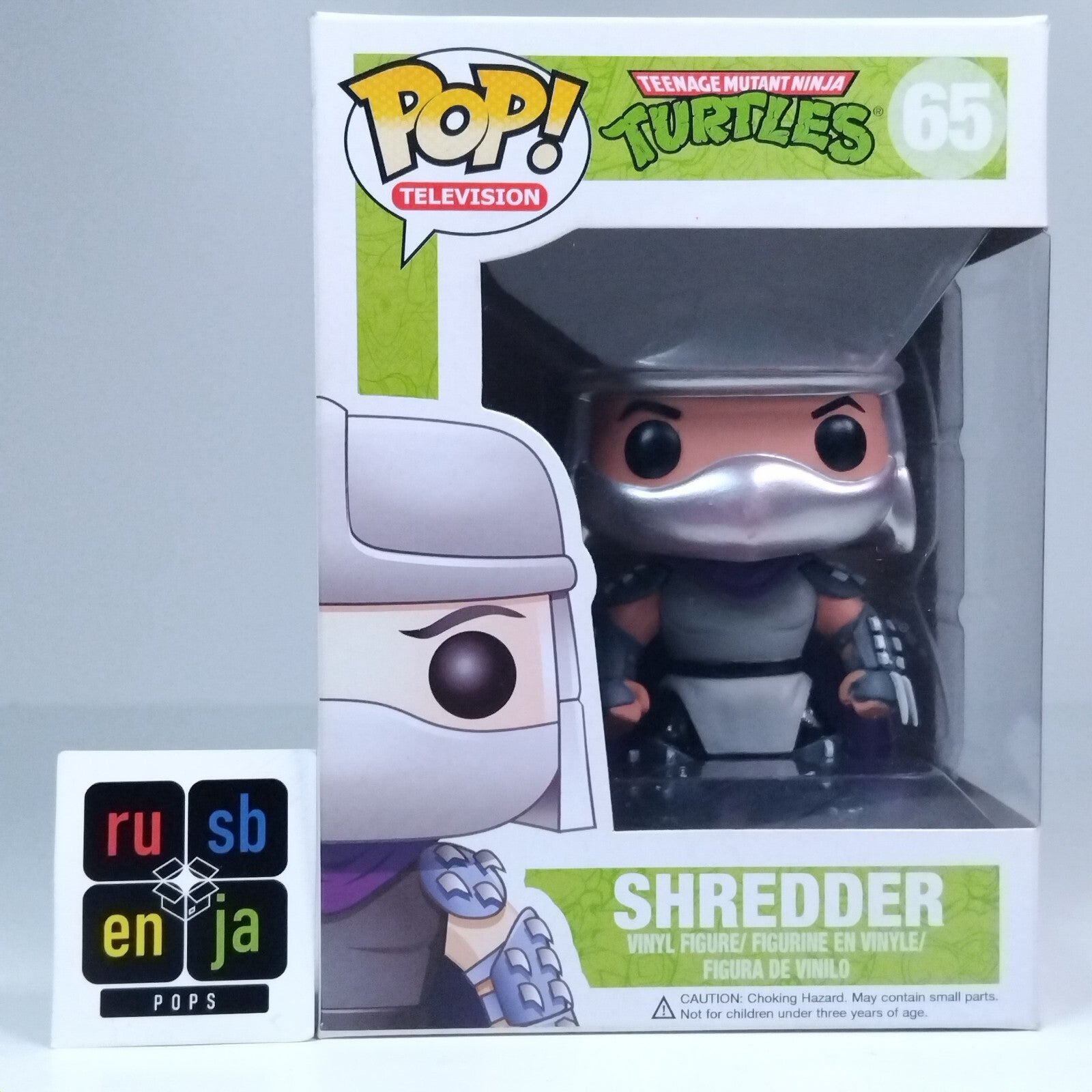 Funko Pop! Retro TV Teenage Mutant Ninja Turtles TMNT Shredder #65