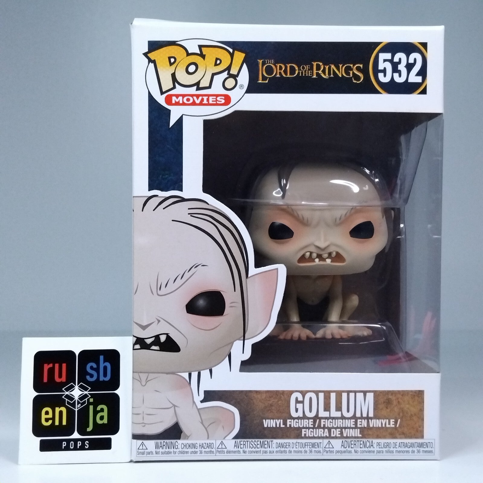 Funko Pop! Movies The Lord of the Rings Gollum #532