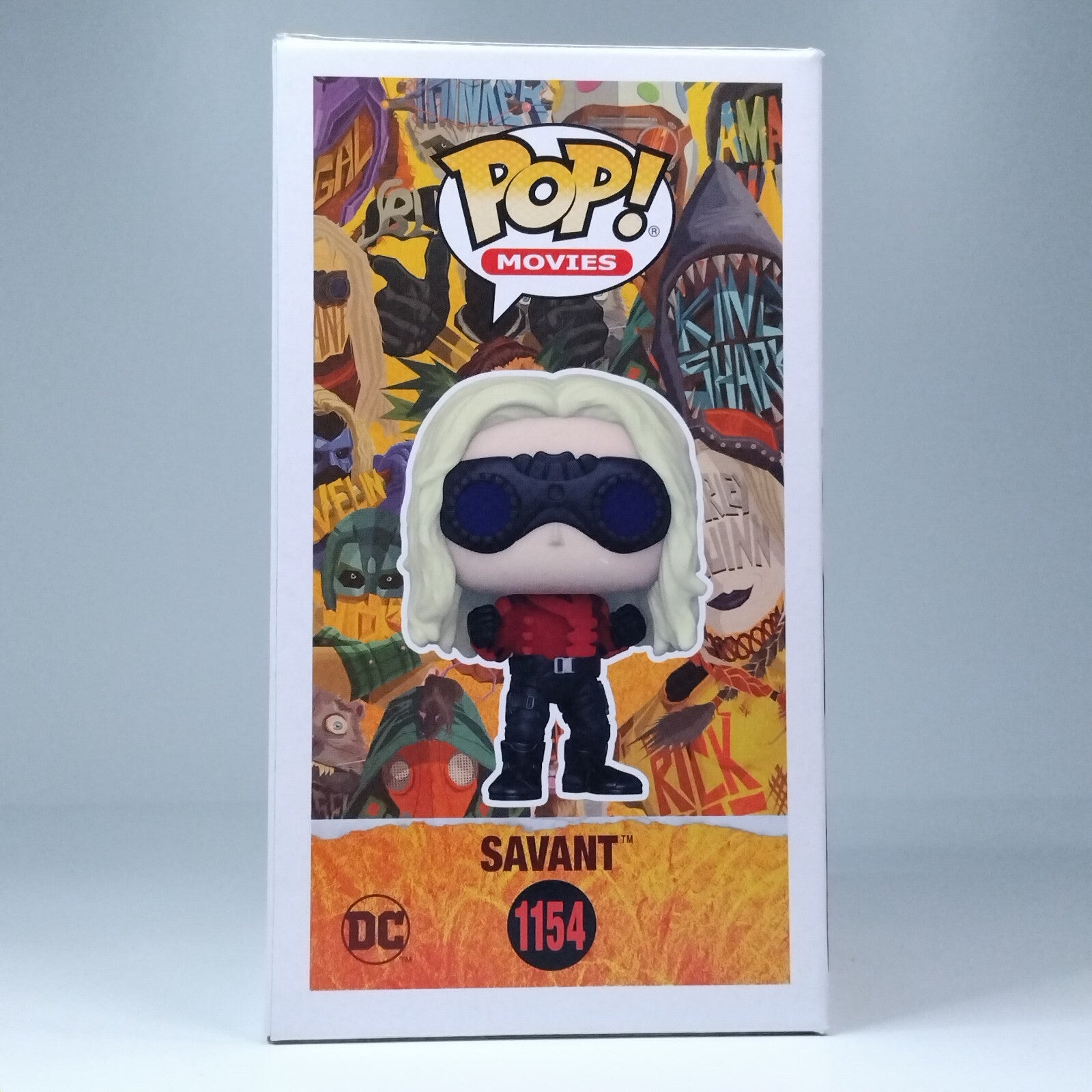 Funko Pop! DC Heroes The Suicide Squad Savant Signed Michael Rooker COA #1154