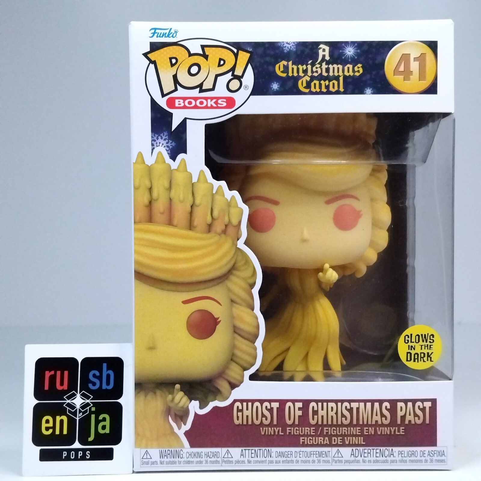 Funko Pop! Books Movies A Christmas Carol Ghost of Christmas Past Glows #41