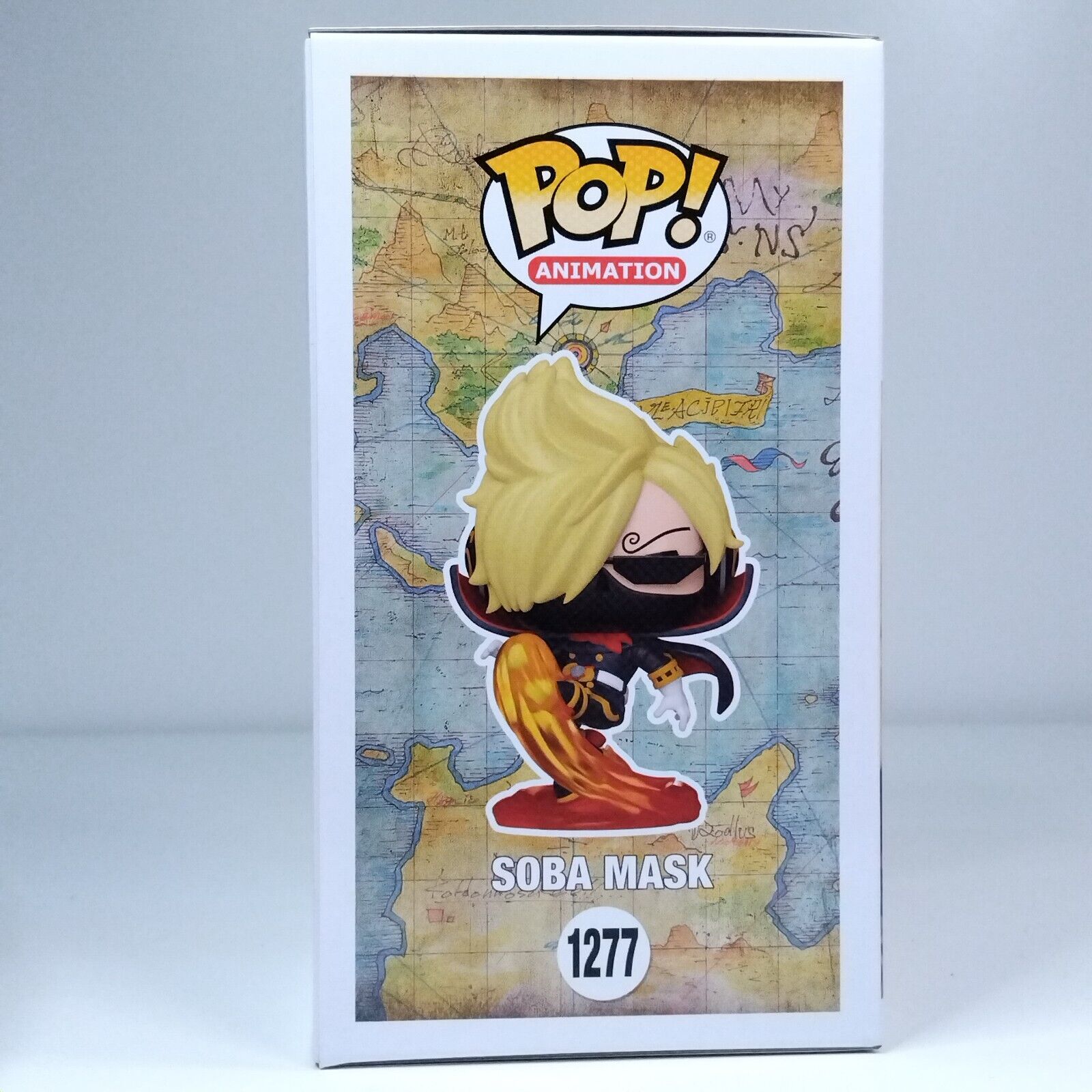 Funko Pop! Anime One Piece Soba Mask Signed Taz Skylar COA #1277