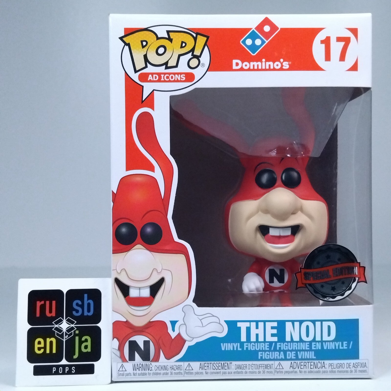 Funko Pop! Ad Icons Domino's The Noid Special Edition #17