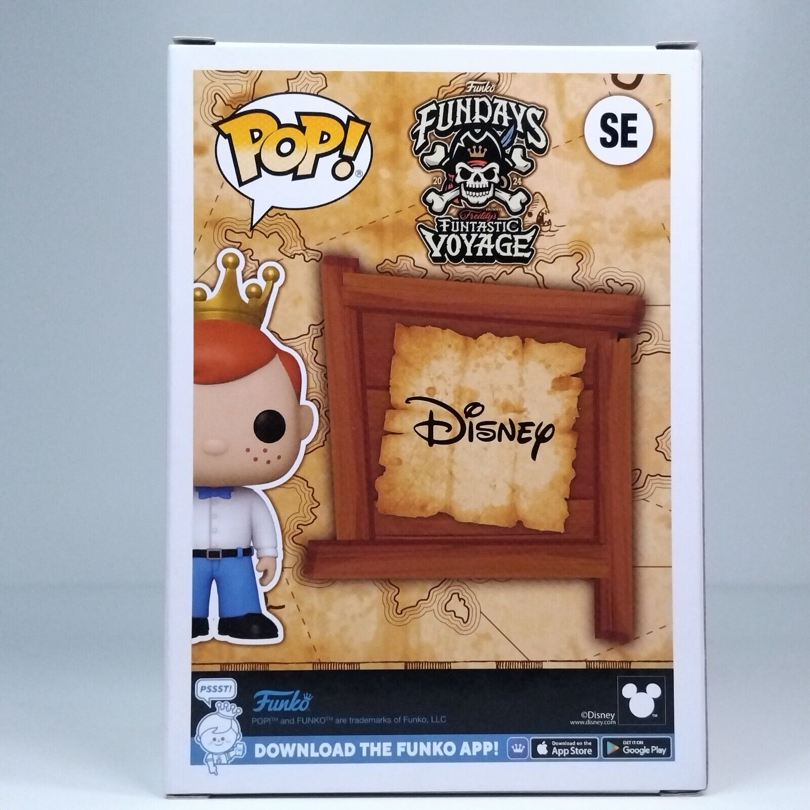 Funko Pop! Disney Peter Pan Freddy Funko as Captaion Hook Gold 500 Pcs #SE