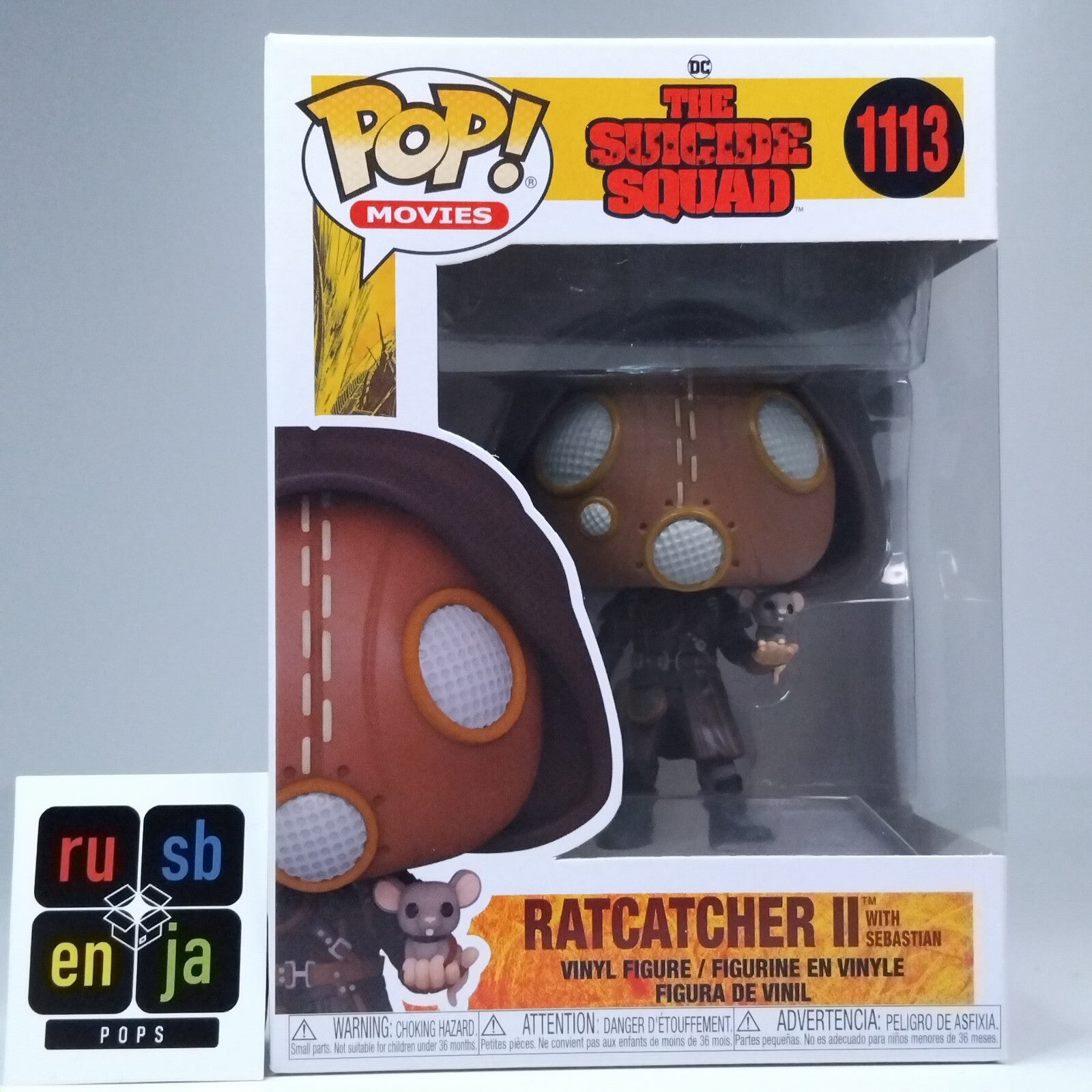 Funko Pop! DC Heroes The Suicide Squad Ratcatcher II with Sebastian #1113