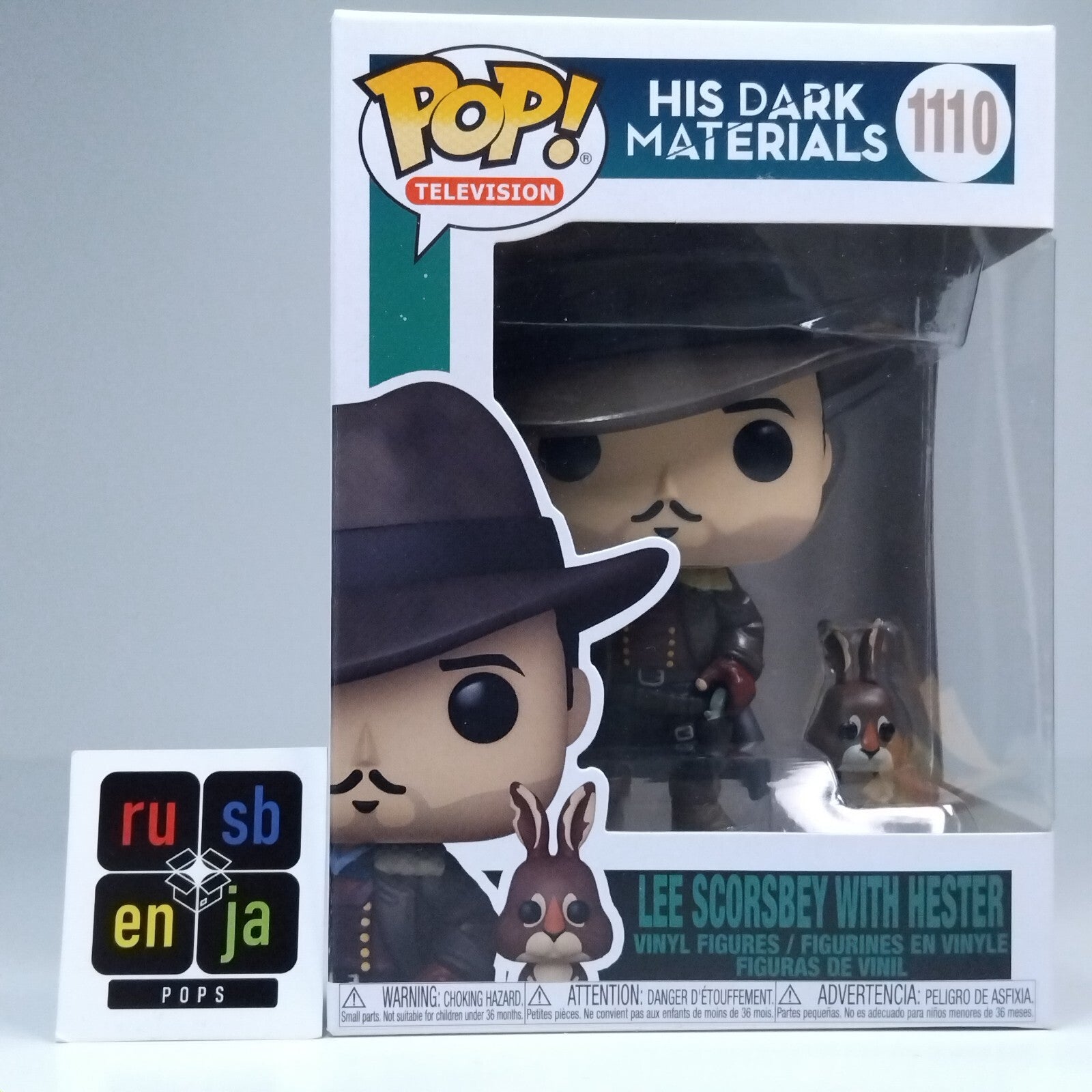 Funko Pop! TV His Dark Materials Lee Scorsbey With Hester #1110