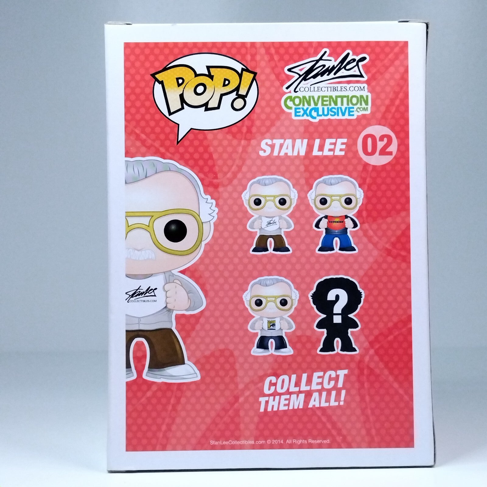 Funko Pop! Marvel Stan Lee I Love UK United Kingdom #02