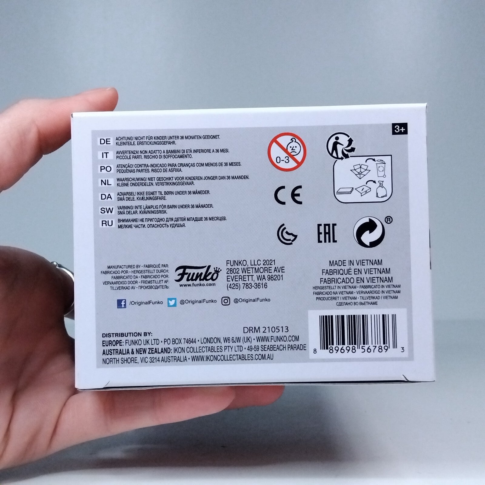 Funko Pop! TV - Parks and Recreation Ben Wyatt Signed Adam Scott COA #1153 WS