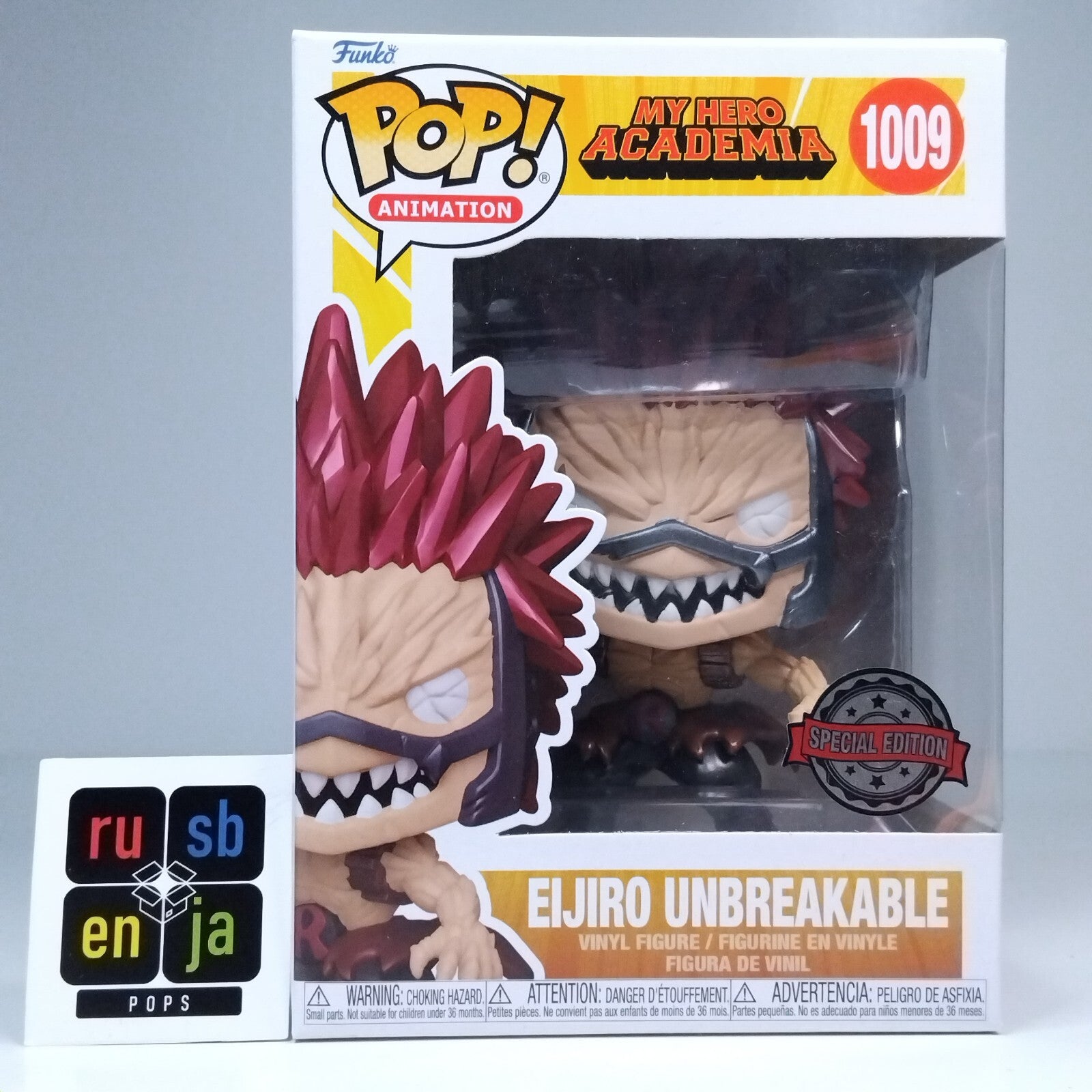 Funko Pop! Anime MHA My Hero Academia Eijiro Unbreakable Special Edition #1009