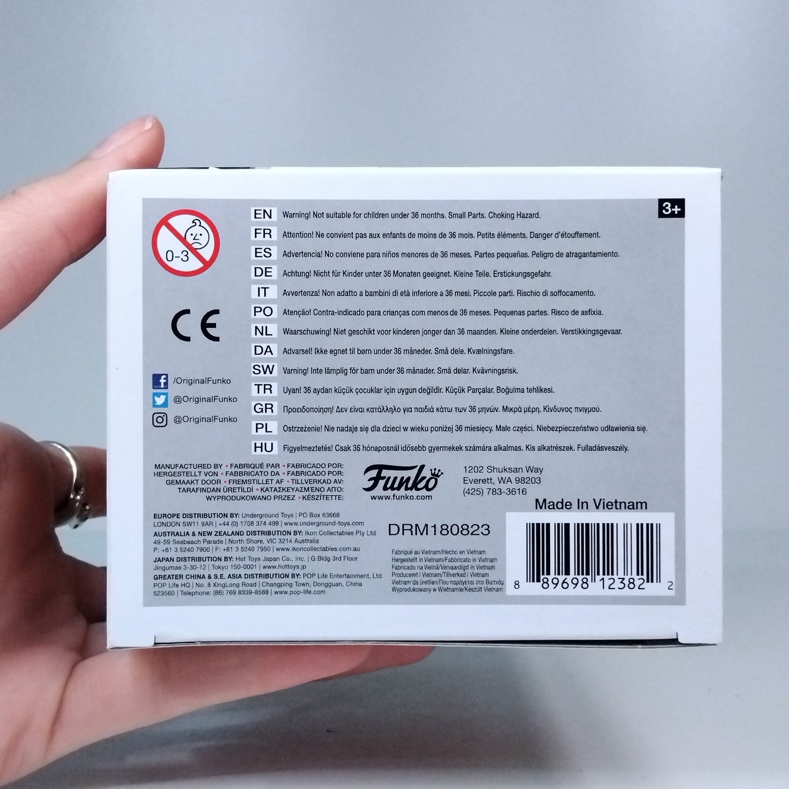 Funko Pop! Anime MHA MY Hero Academia Katsuki Signed Clifford Chapin Quote #249