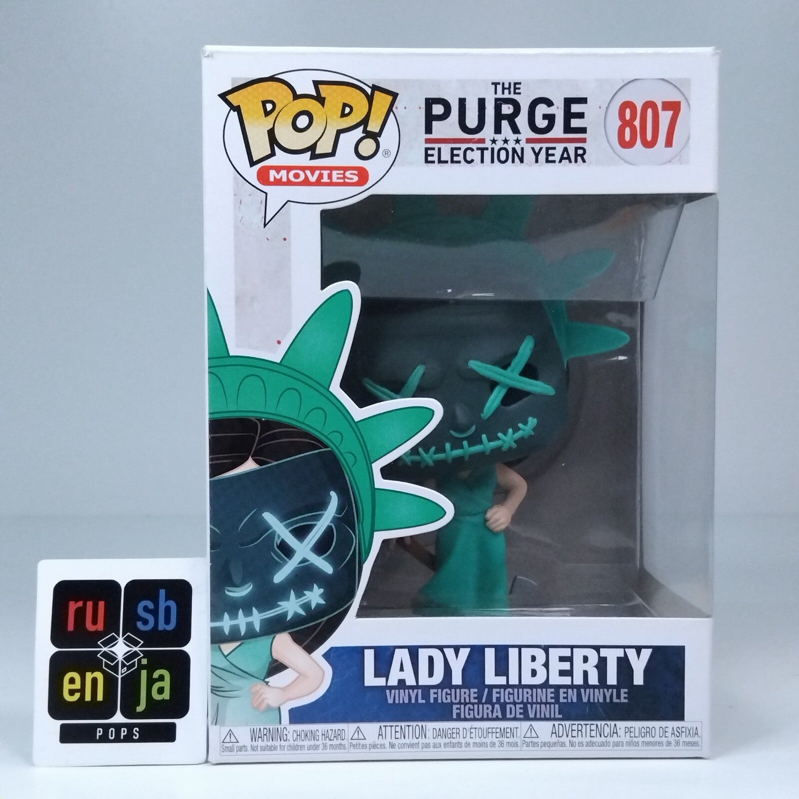 Funko Pop! Movies Horror The Purge Election Year Lady Liberty #807