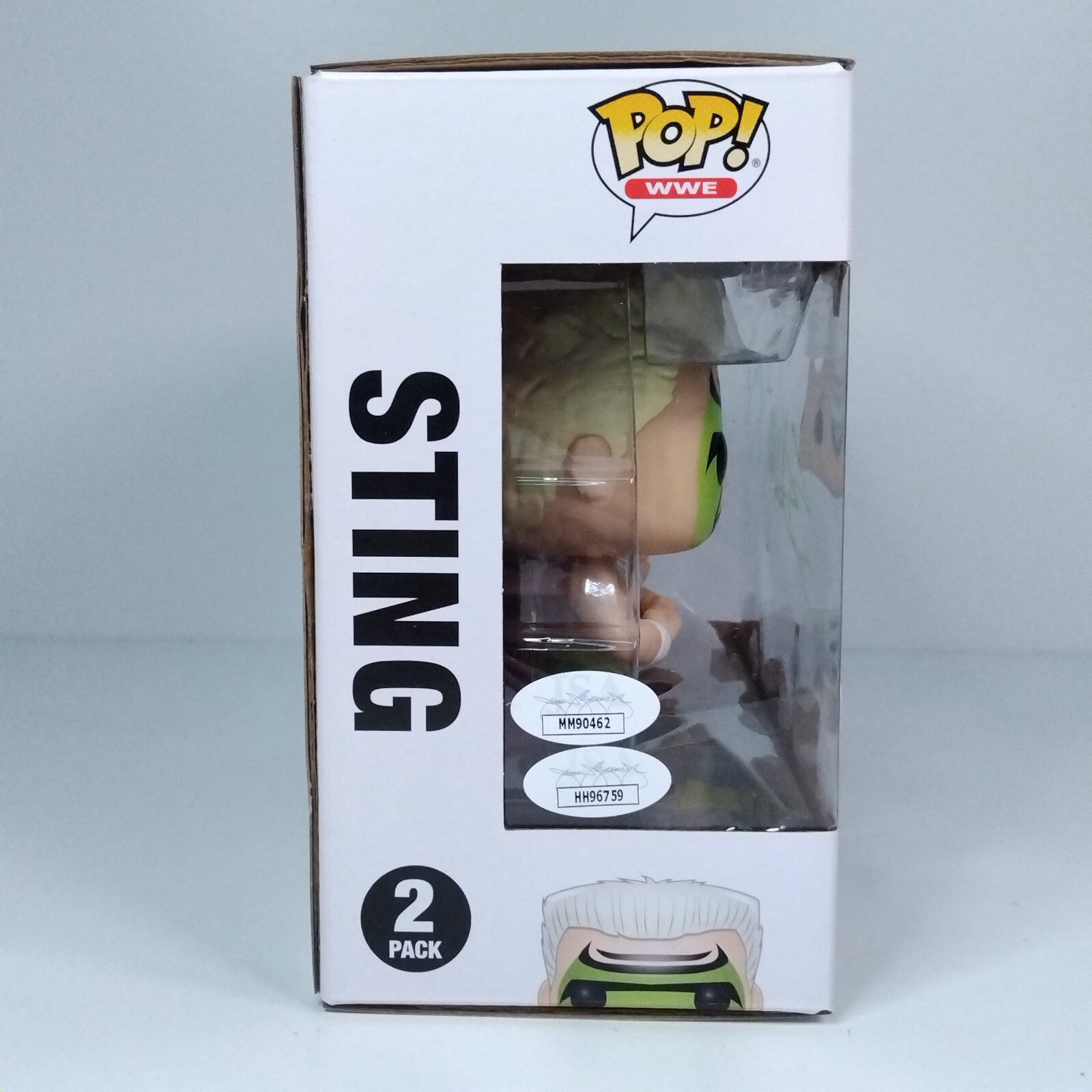 Funko Pop! WWE Sting and Lex Luger Signed 7BAP w/COA 2 Pack