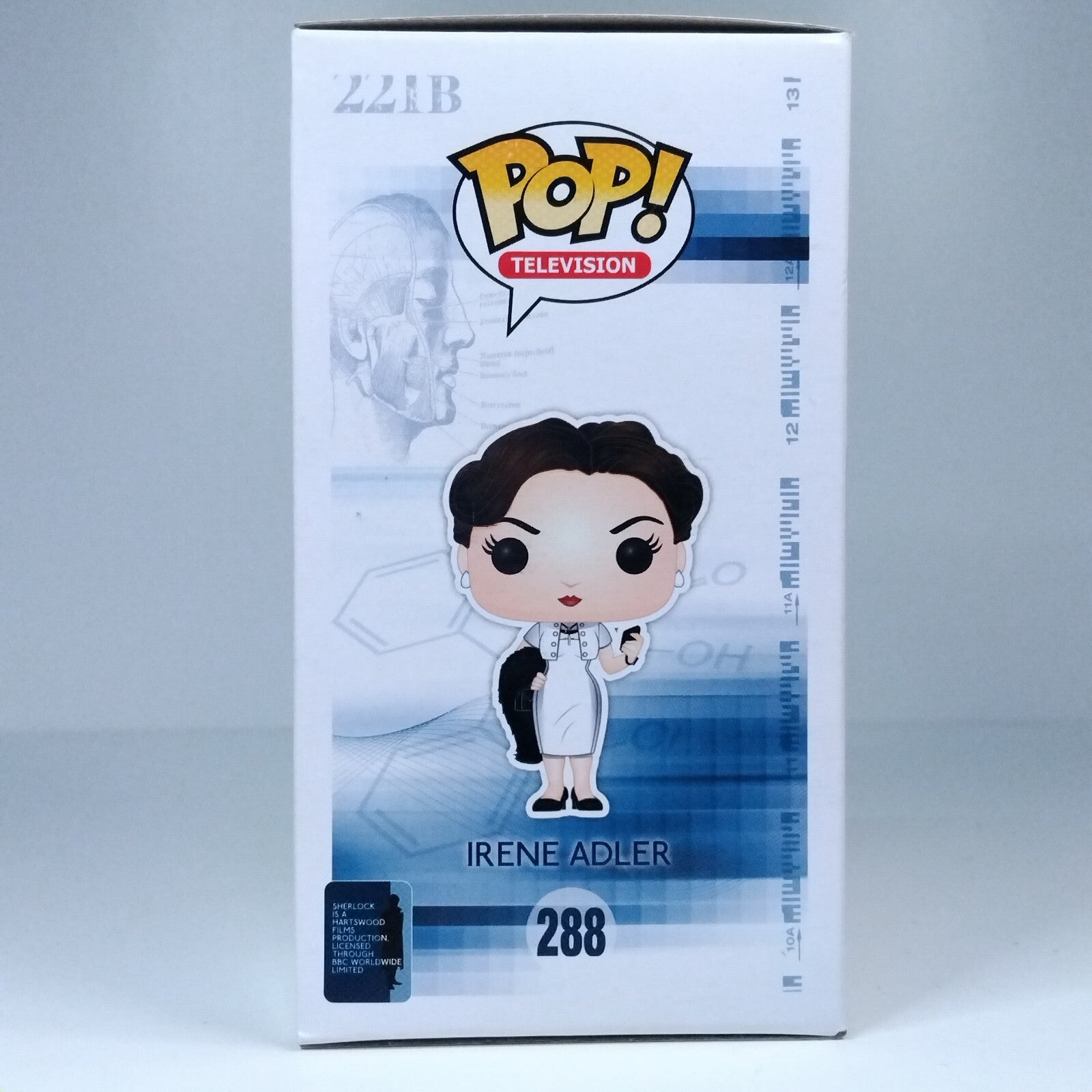 Funko Pop! TV Sherlock - Irene Adler Signed Lara Pulver COA #288 WS