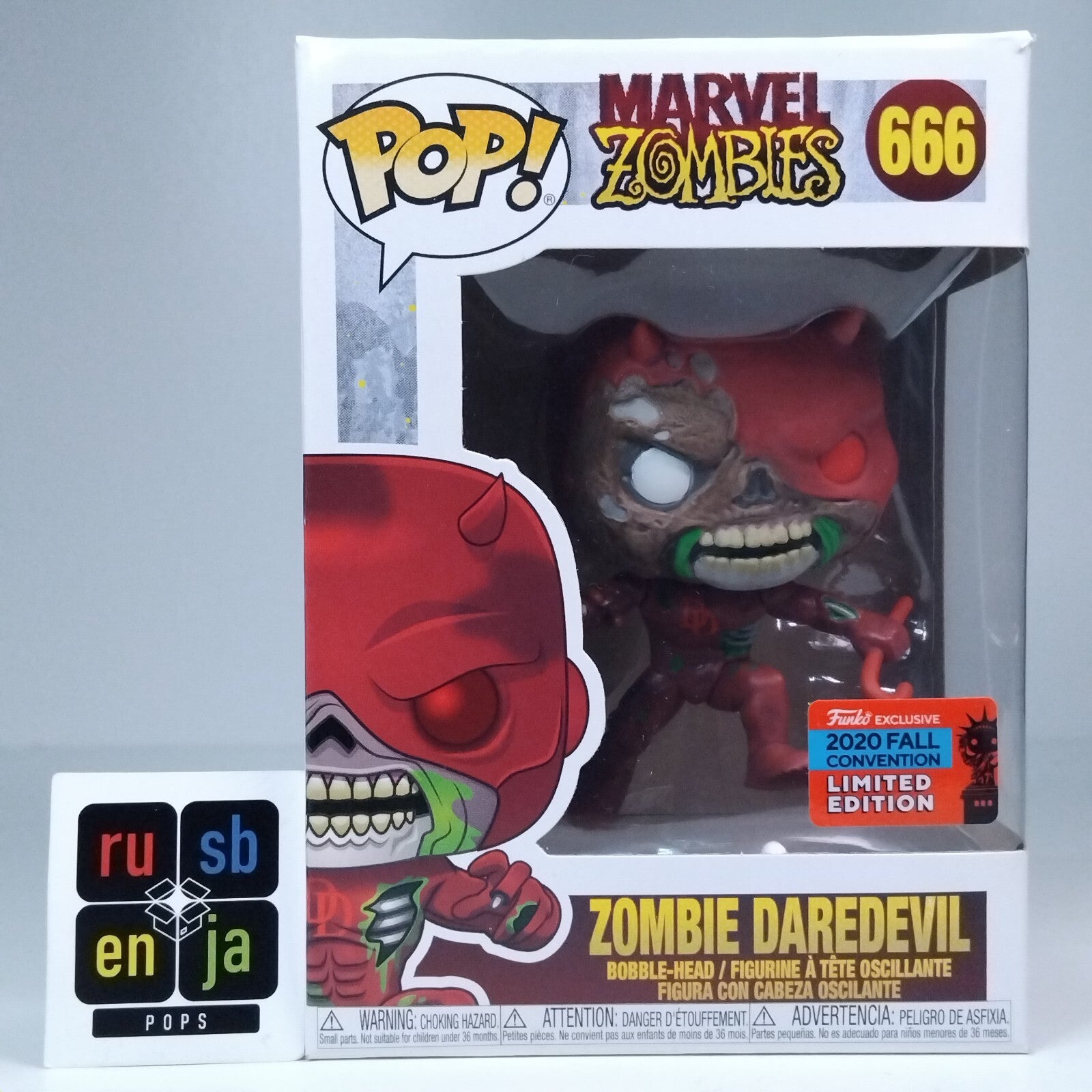 Funko Pop! Marvel Zombies Zombie Daredevil Limited Edition #666