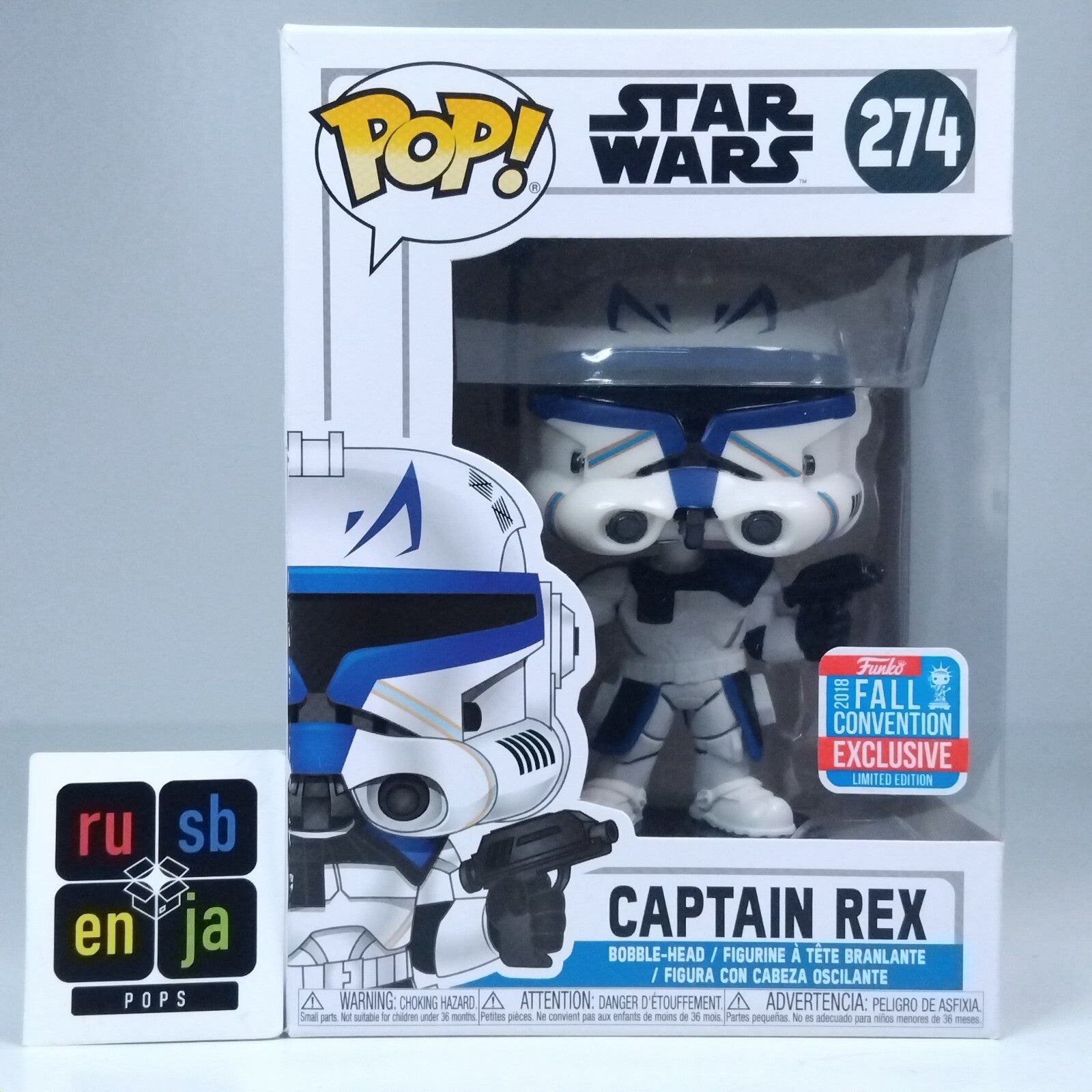 Funko Pop! Star Wars Captain Rex Exclusive #274
