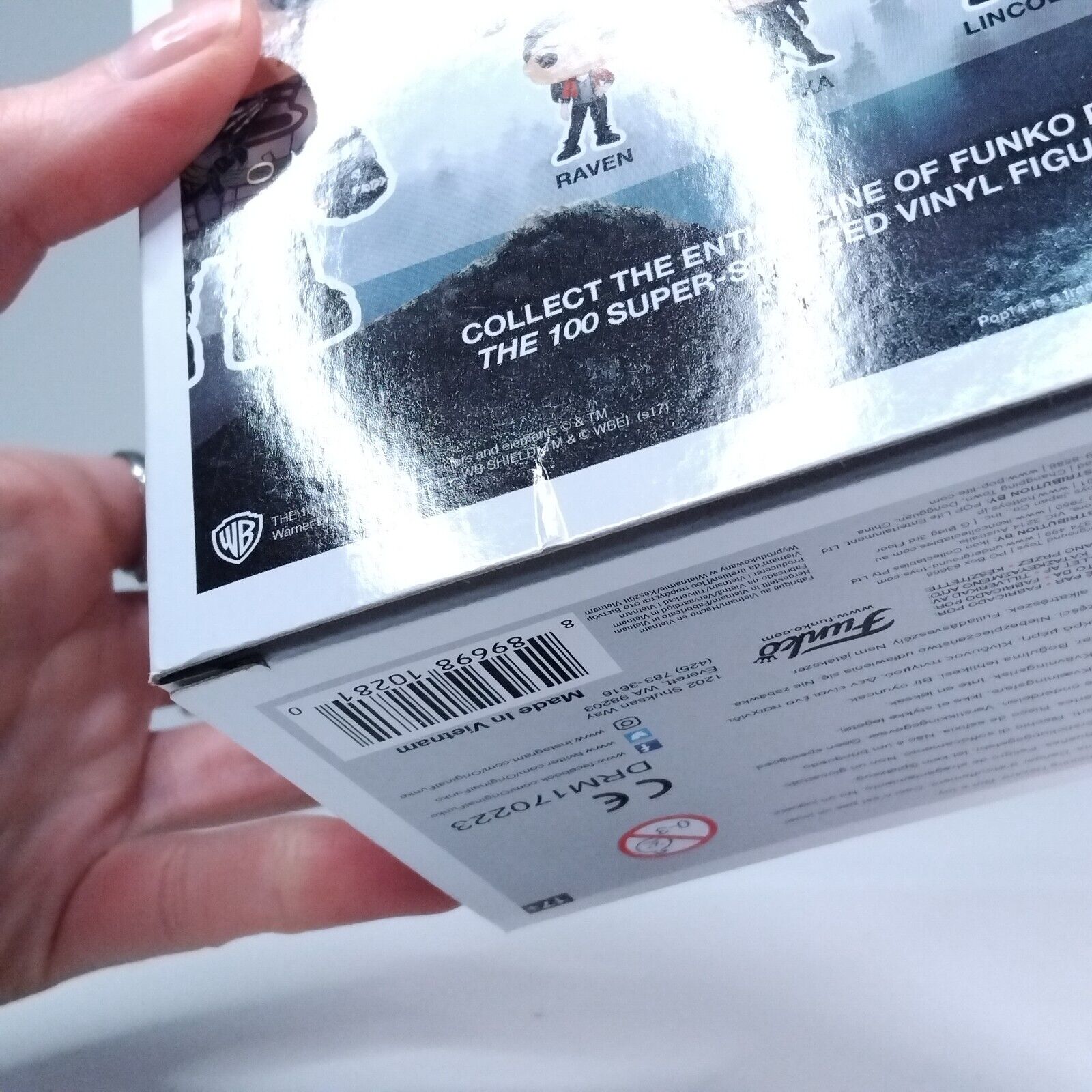 Funko Pop! TV The 100 Lincoln Signed Ricky Whittle COA #443 WS