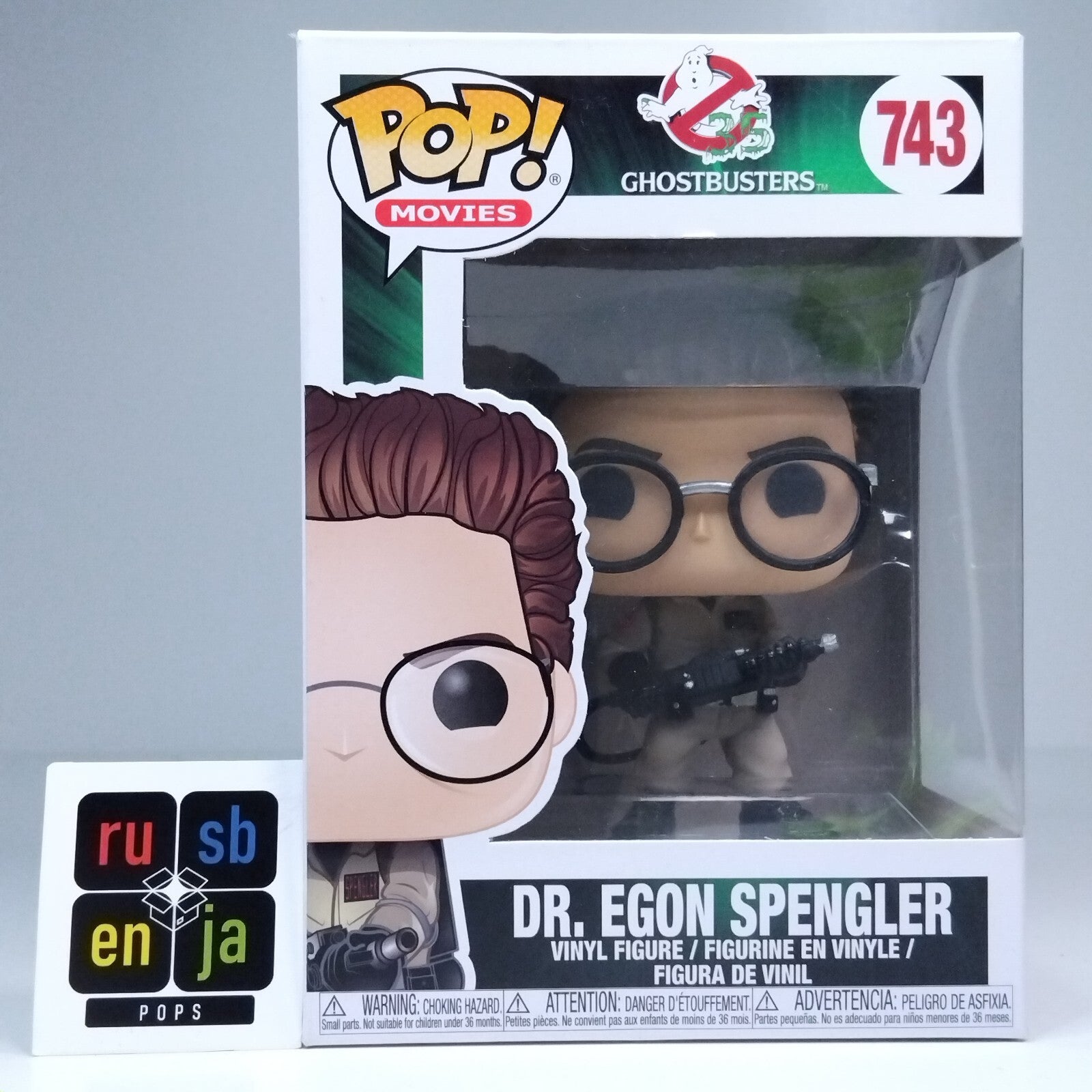 Funko Pop! Movies Ghostbusters Dr. Egon Spengler #743