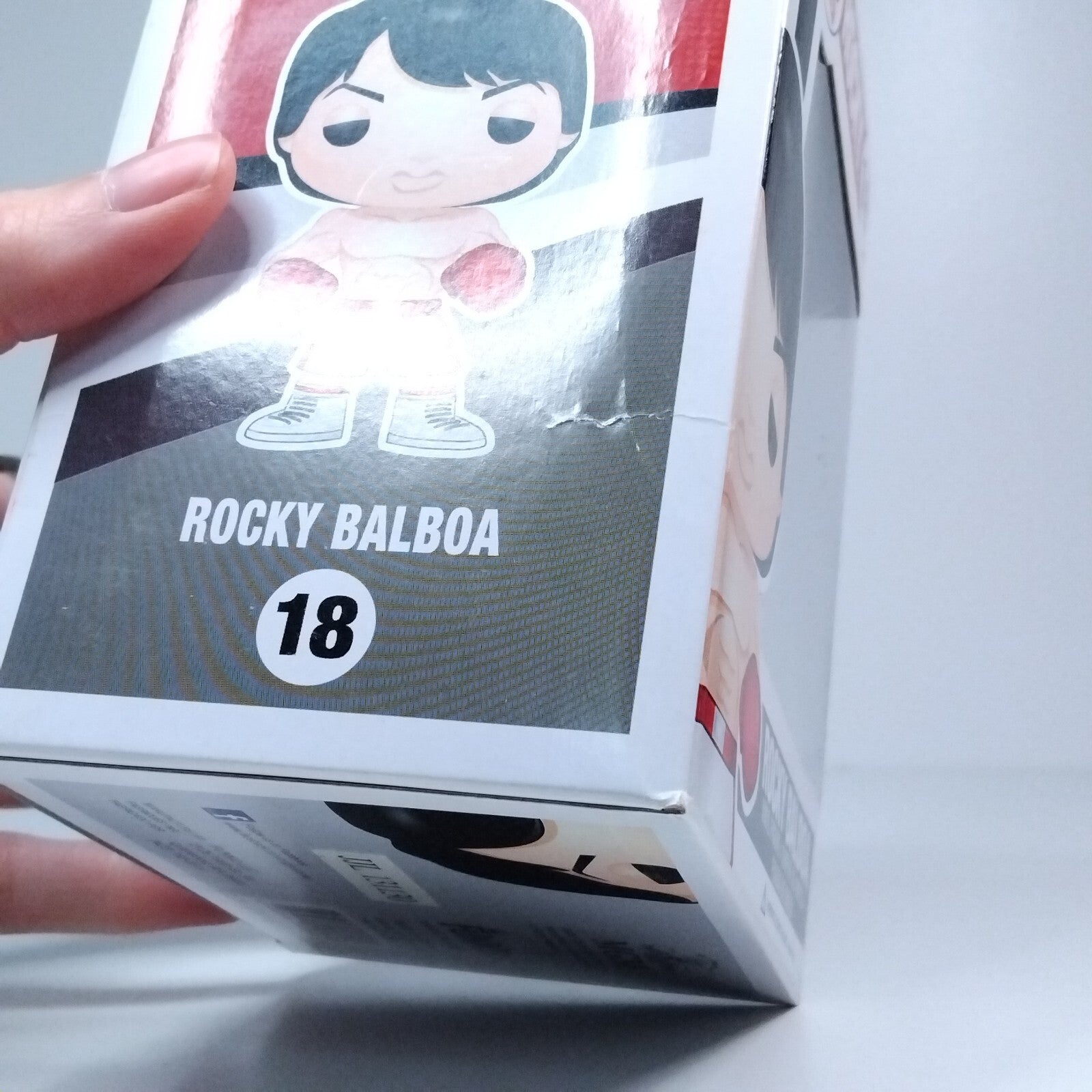 Funko Pop! Movies Rocky Balboa #18 BOX DAMAGE