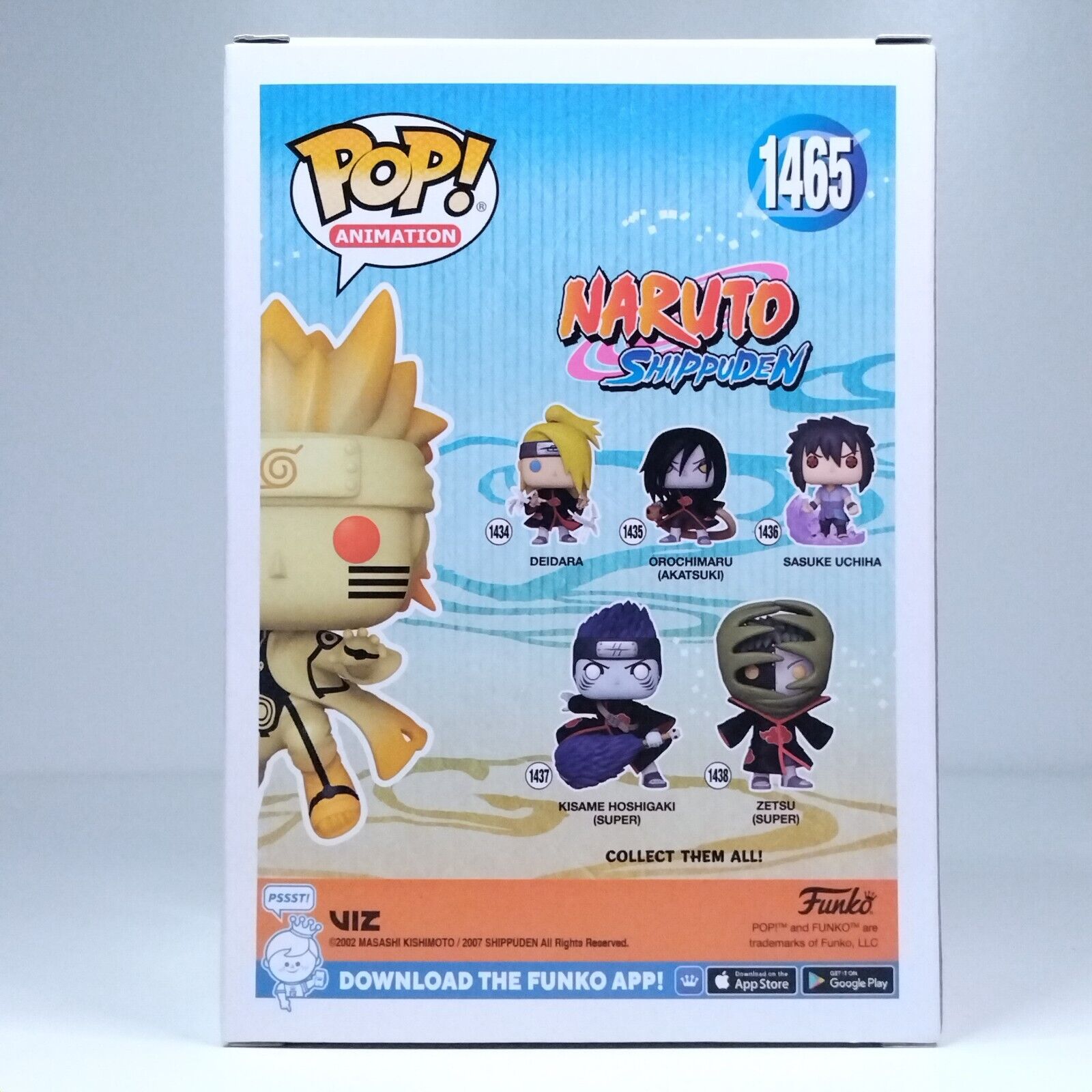Funko Pop! Anime Naruto Uzumaki Kurama Link Mode Glow Chase Edition #1465