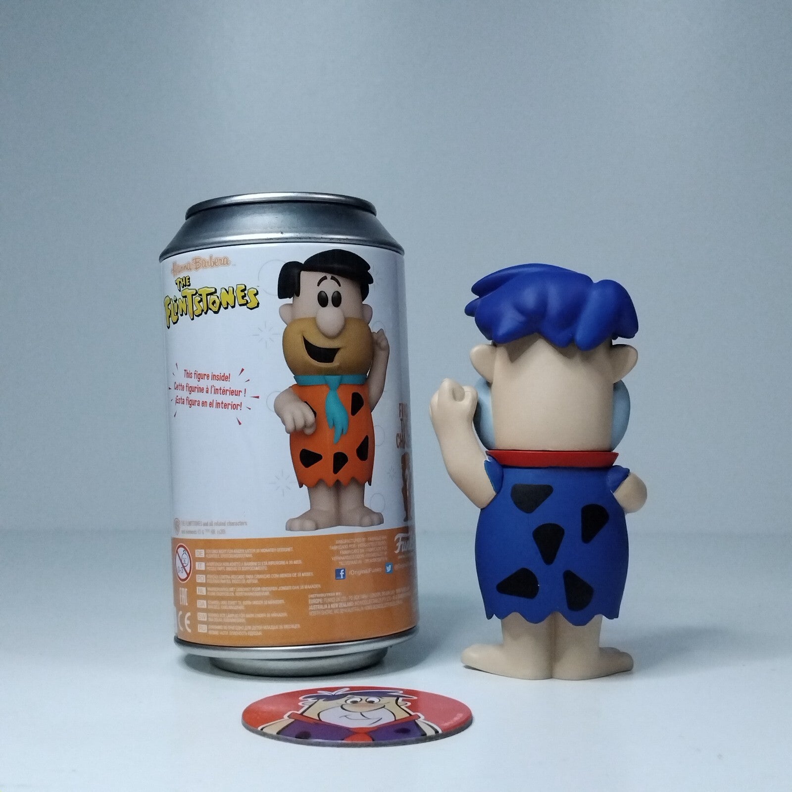 Funko Soda Animation Fred Flintstone Blue Hair Chase 1/1,200