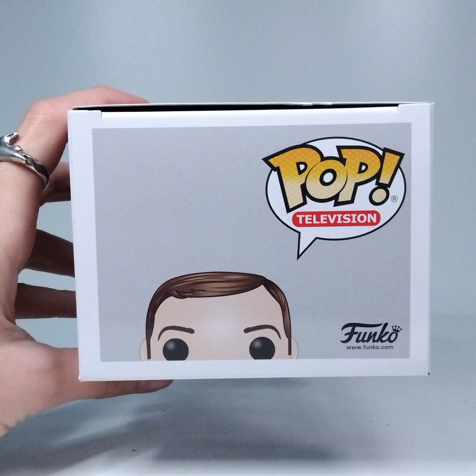 Funko Pop! TV Big Bang Young Sheldon Cooper Signed w/ CN Iain Armitage #776 WS