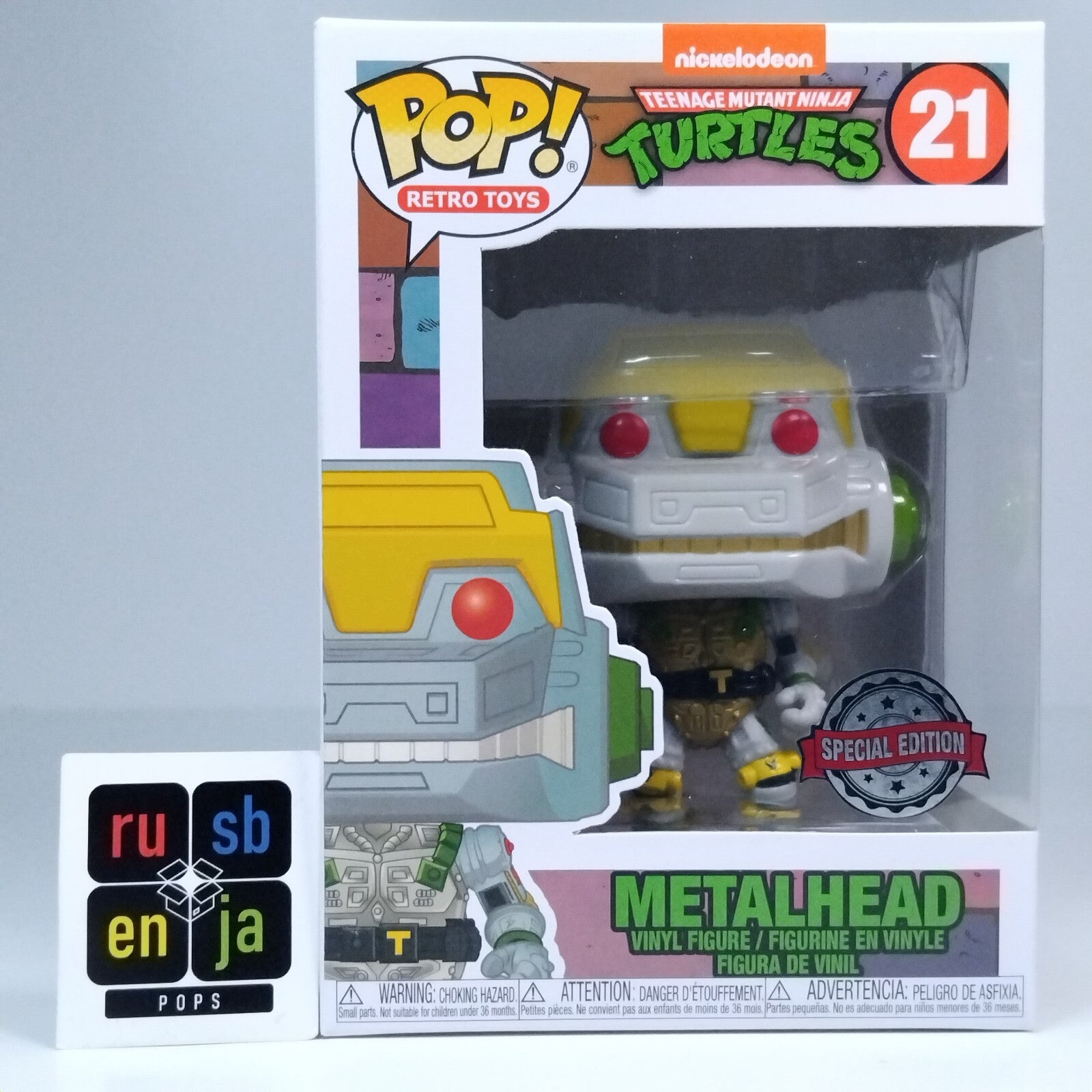 Funko Pop! Retro Teenage Mutant Ninja Turtles TMNT Metalhead #21