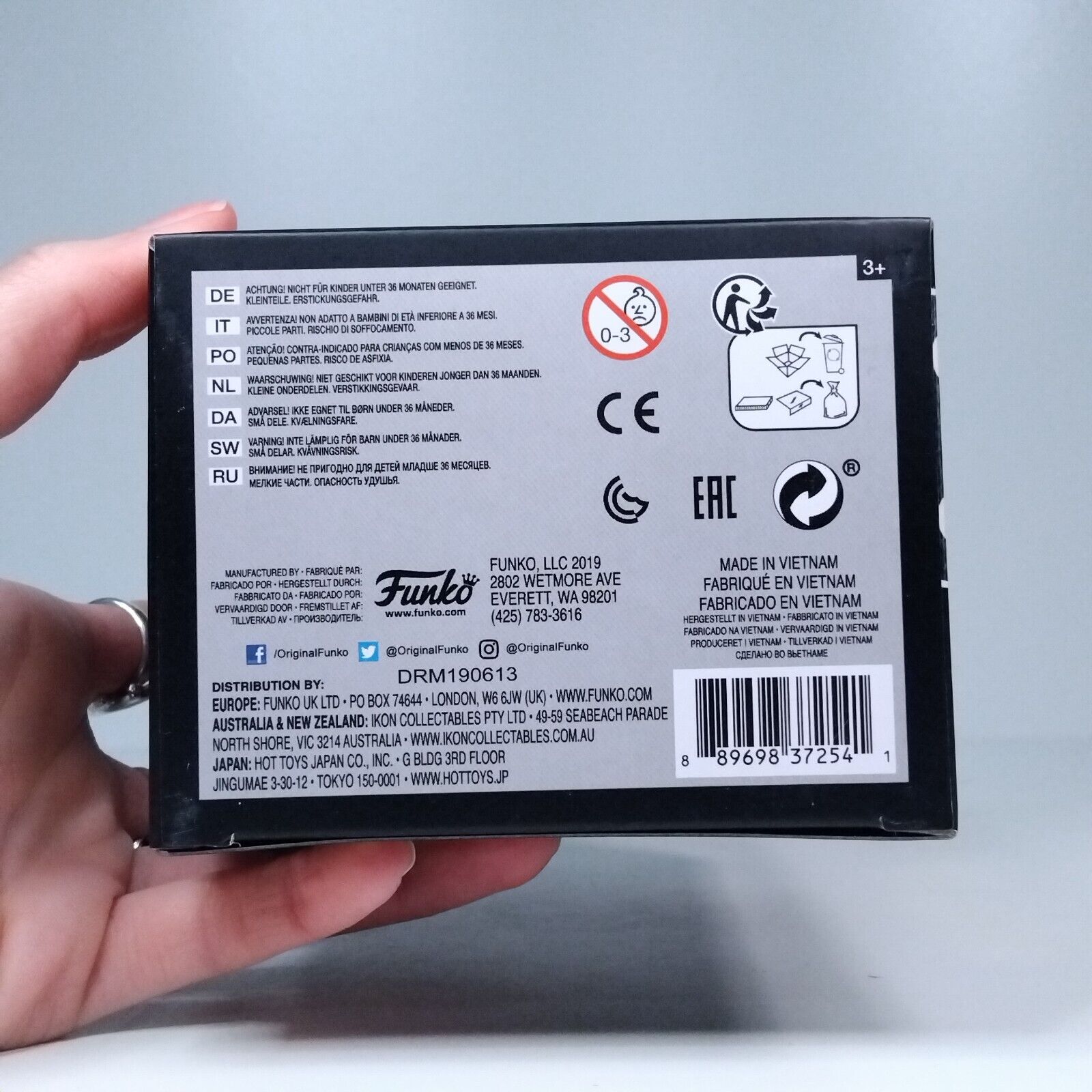 Funko Pop! DC Heroes Batman Signed Val Kilmer COA #289