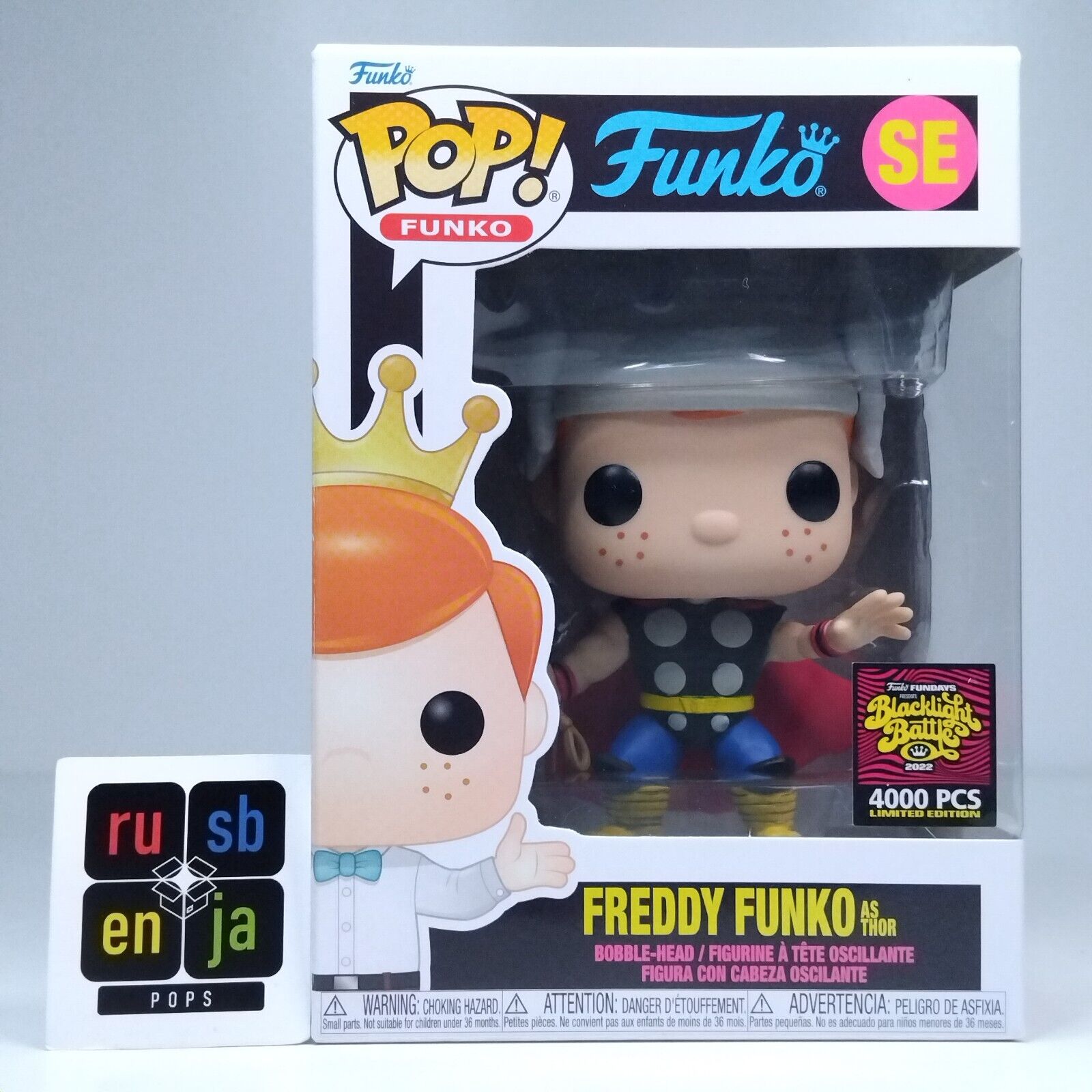 Funko Pop! Marvel Freddy Funko as Thor 4,000 Pcs #SE