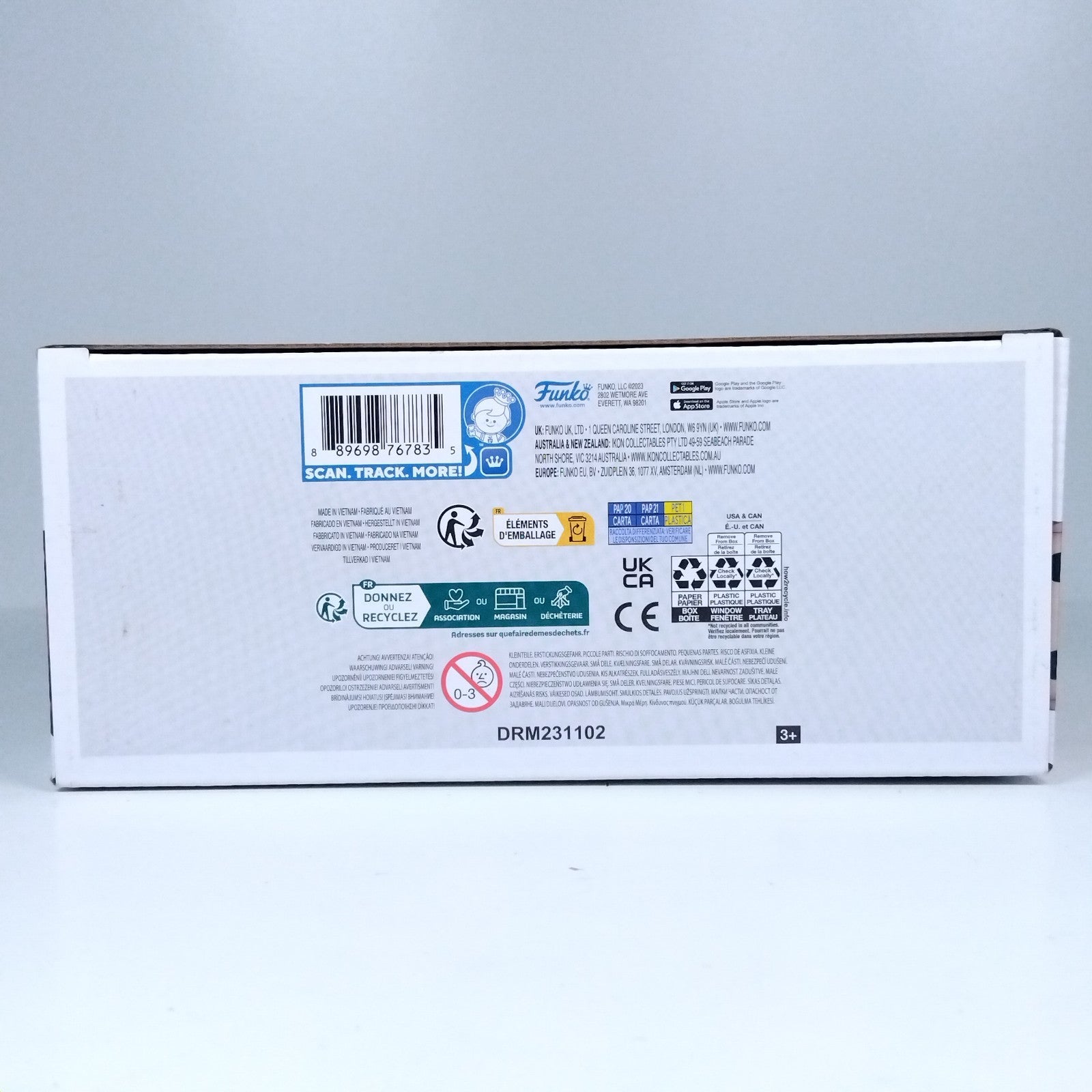 Funko Pop! WWE Edge & Kane - Kane Signed w/COA Exclusive 2 Pack