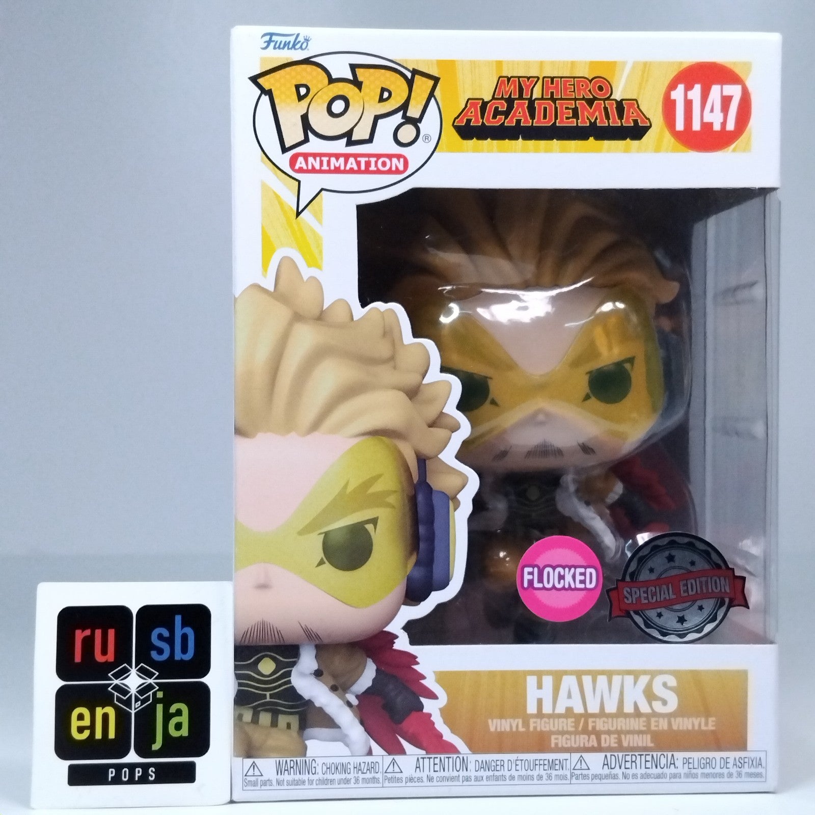 Funko Pop! Anime MHA My Hero Academia Hawks Flocked Special