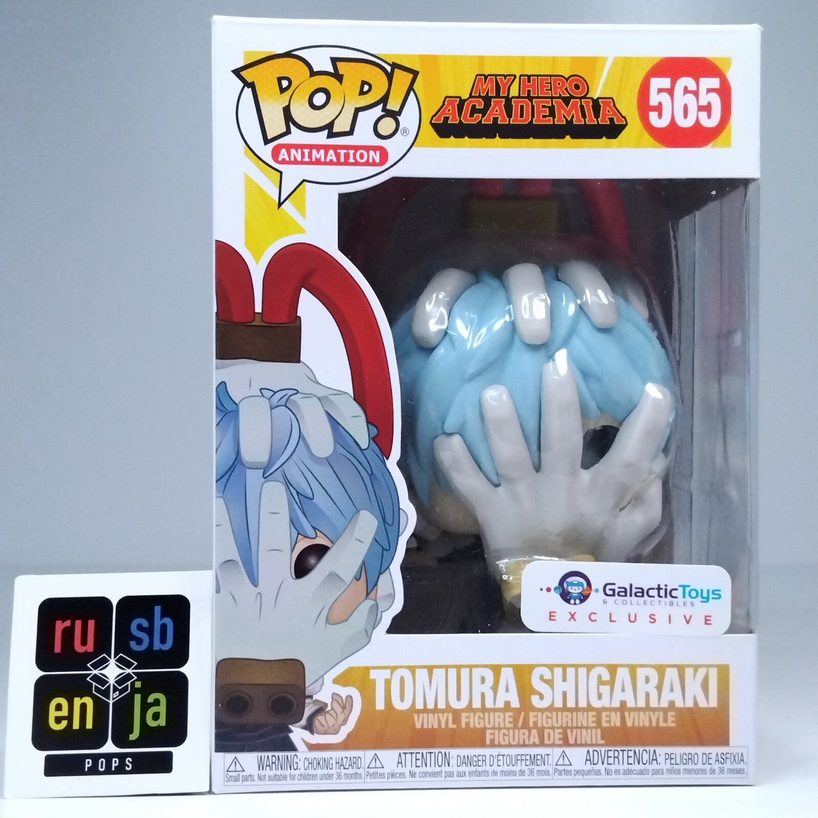 Funko Pop! Anime MHA My Hero Academia Tomura Shigaraki Galactic Toys #565