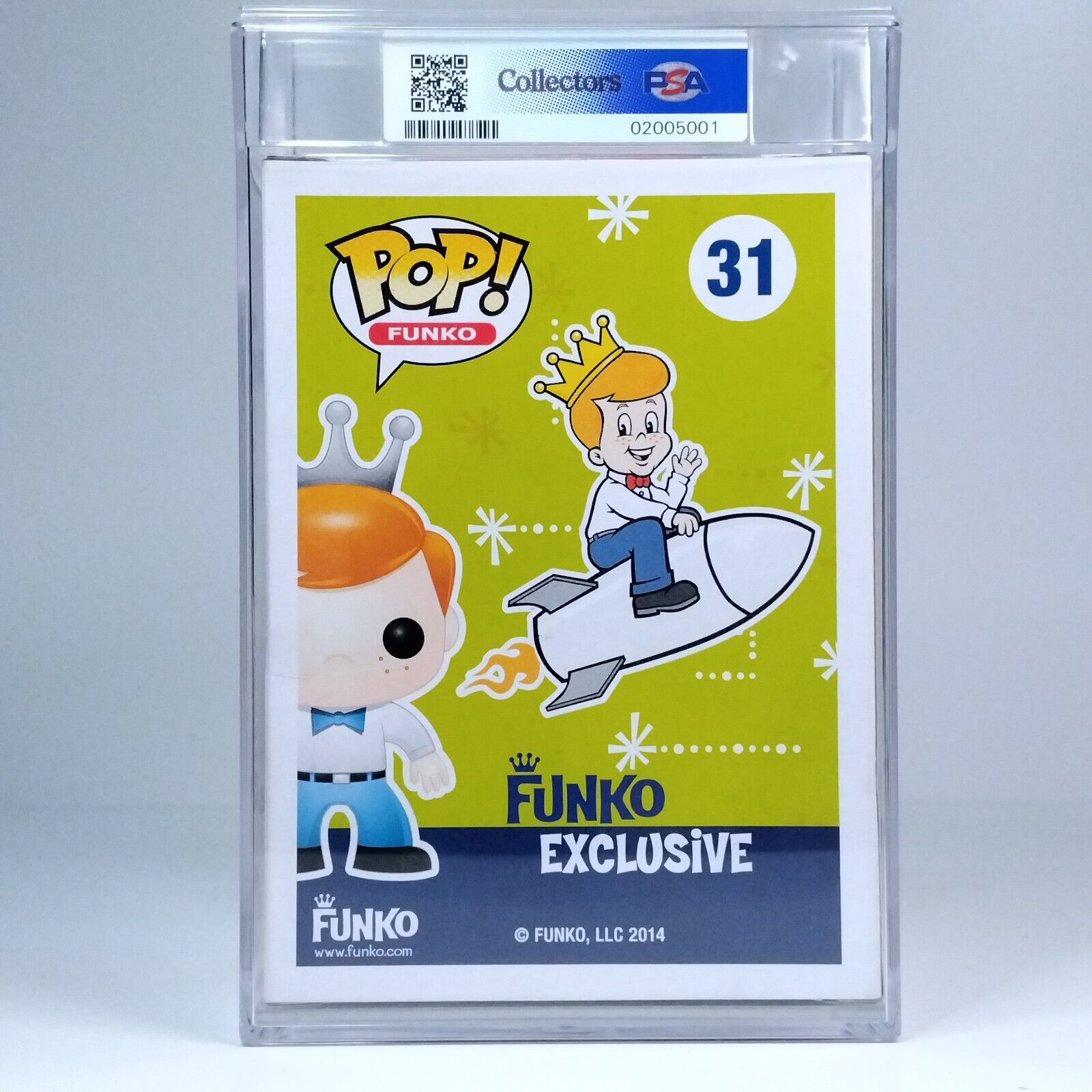 Funko Pop! DC Heroes Batman Dark Knight Freddy Funko as Joker 96 Pcs PSA 7.5 #31