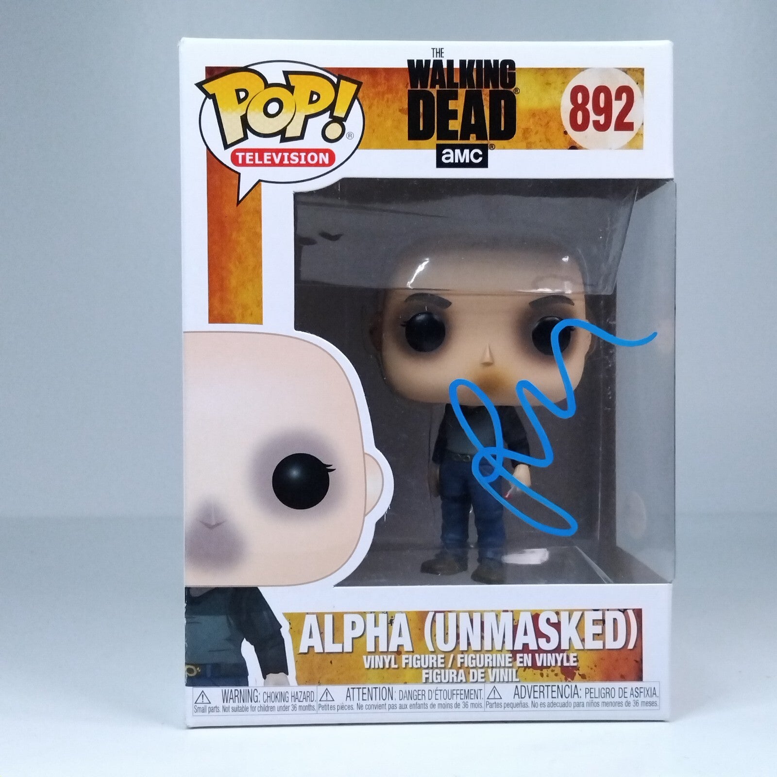Funko Pop! TV The Walking Dead TWD - Alpha Signed Samantha Morton COA #892 WS