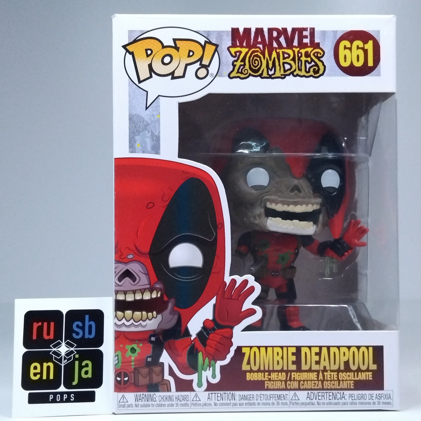 Funko Pop! Marvel Zombies - Zombie Deadpool #661