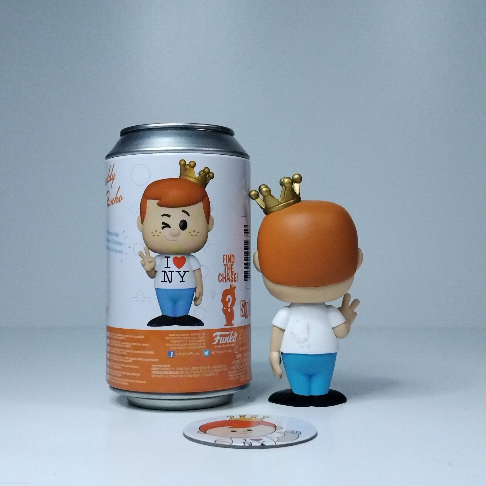 Funko Soda Freddy Funko NYC Common 1/1,700