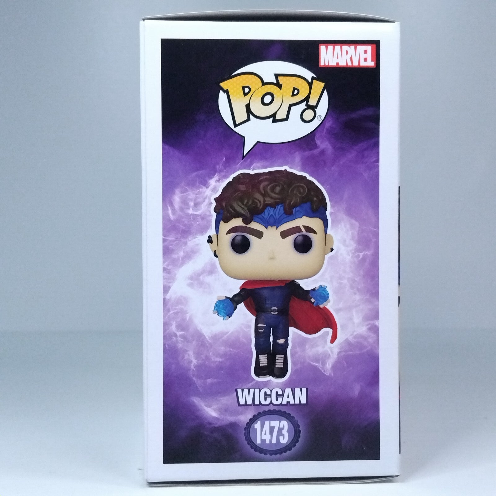 Funko Pop! Marvel Agatha Wiccan Signed Joe Locke COA #1473 WS