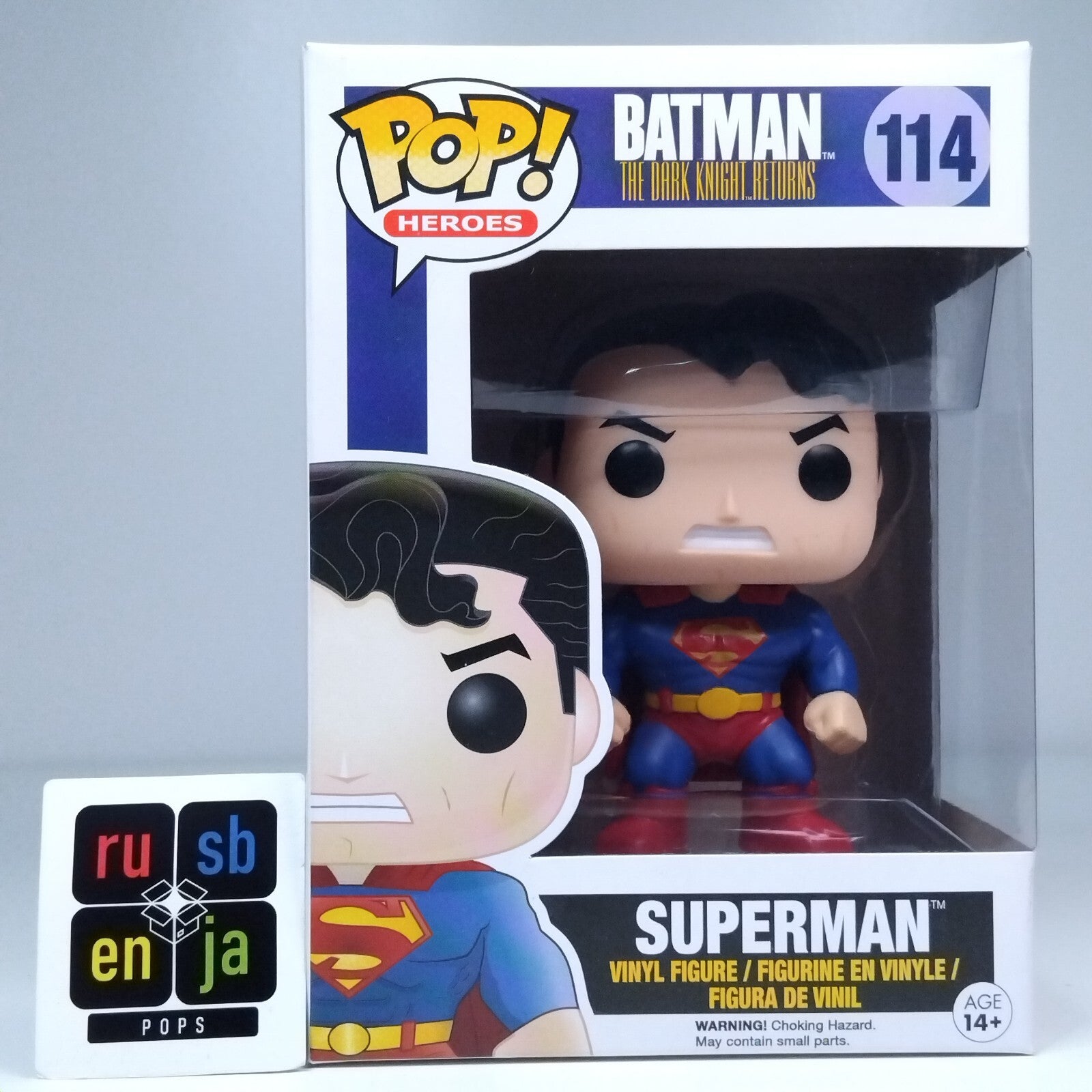 Funko Pop! DC Heroes Batman The Dark Knight Returns Batman Superman #114