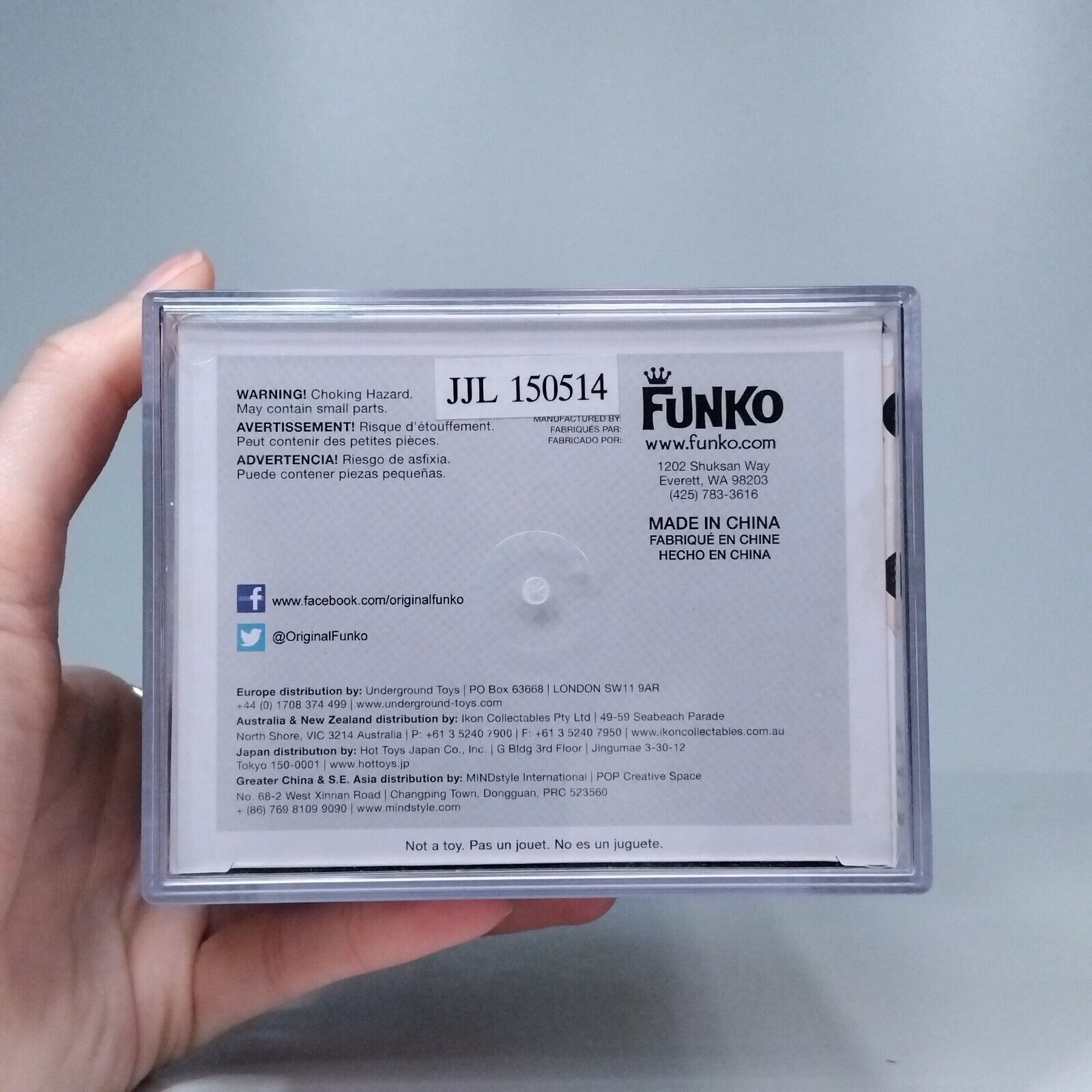 Funko Pop! Disney NBC Freddy Funko as Jack Skellington SDCC 196 Pcs PSA 8.5 #36